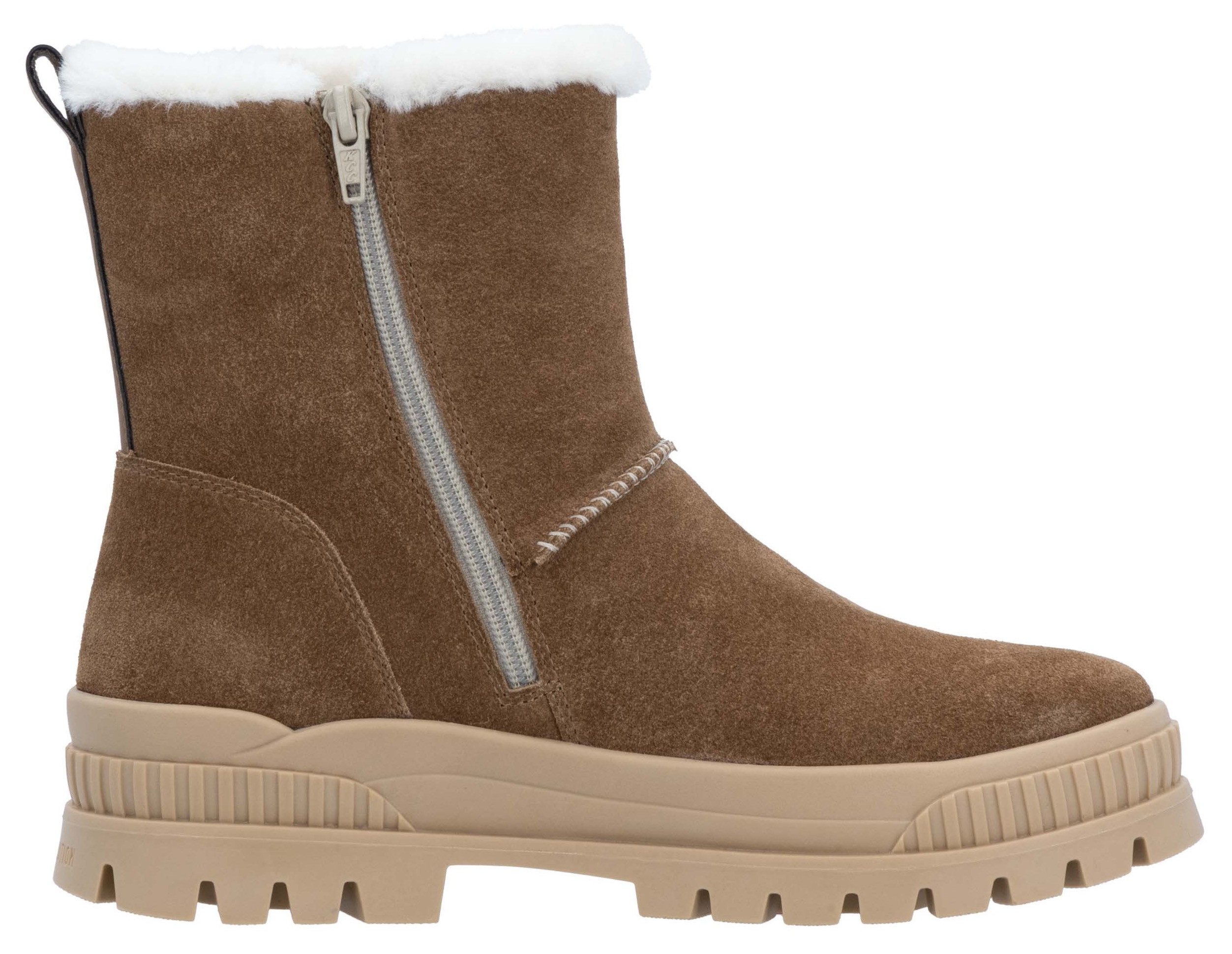 Rieker EVOLUTION Winterlaarzen winter-enkellaars, outdoorlaarzen met fiber grip-loopzool