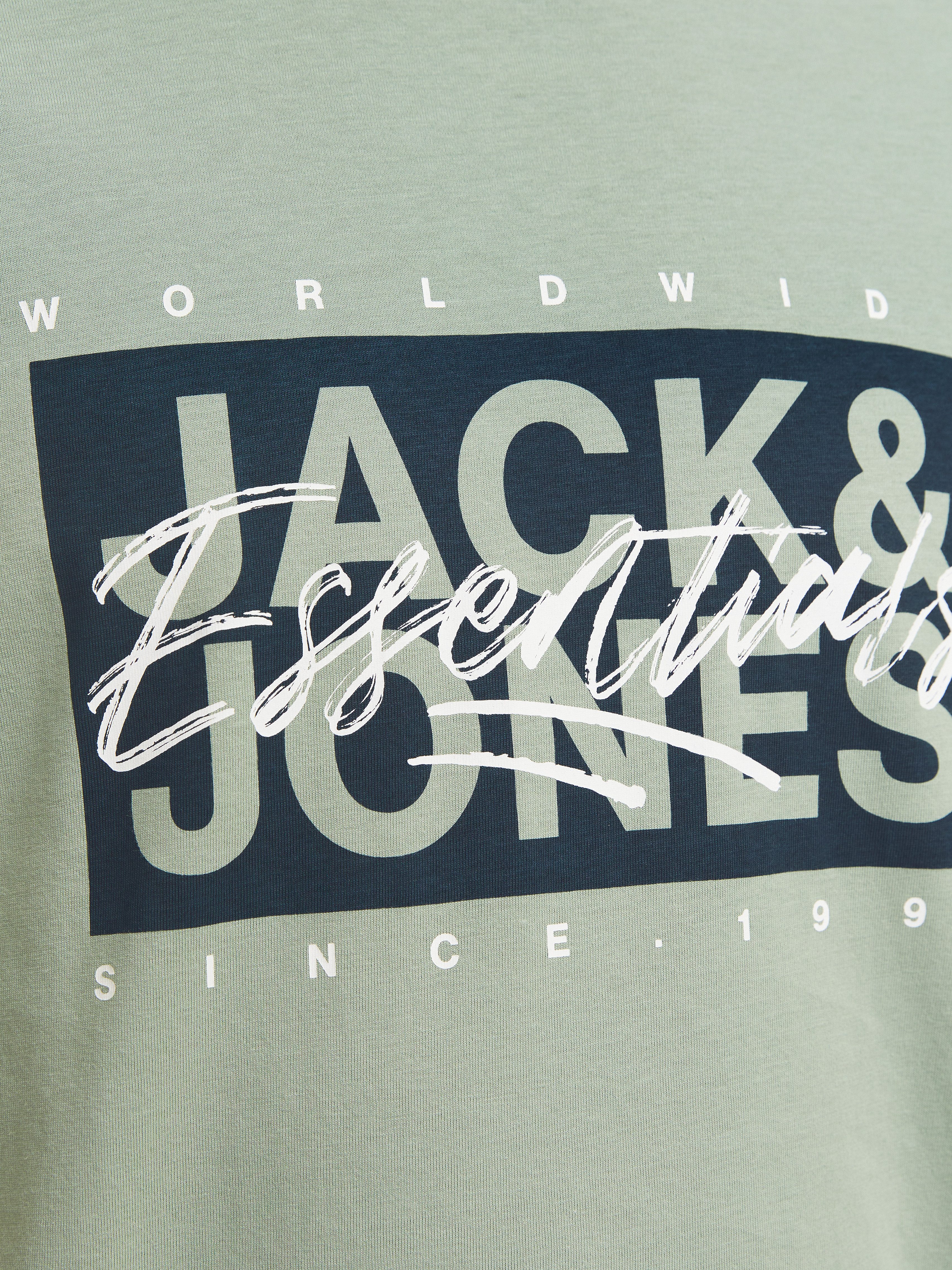 Jack & Jones Shirt met print JJCOLTON TEE SS CREW NECK