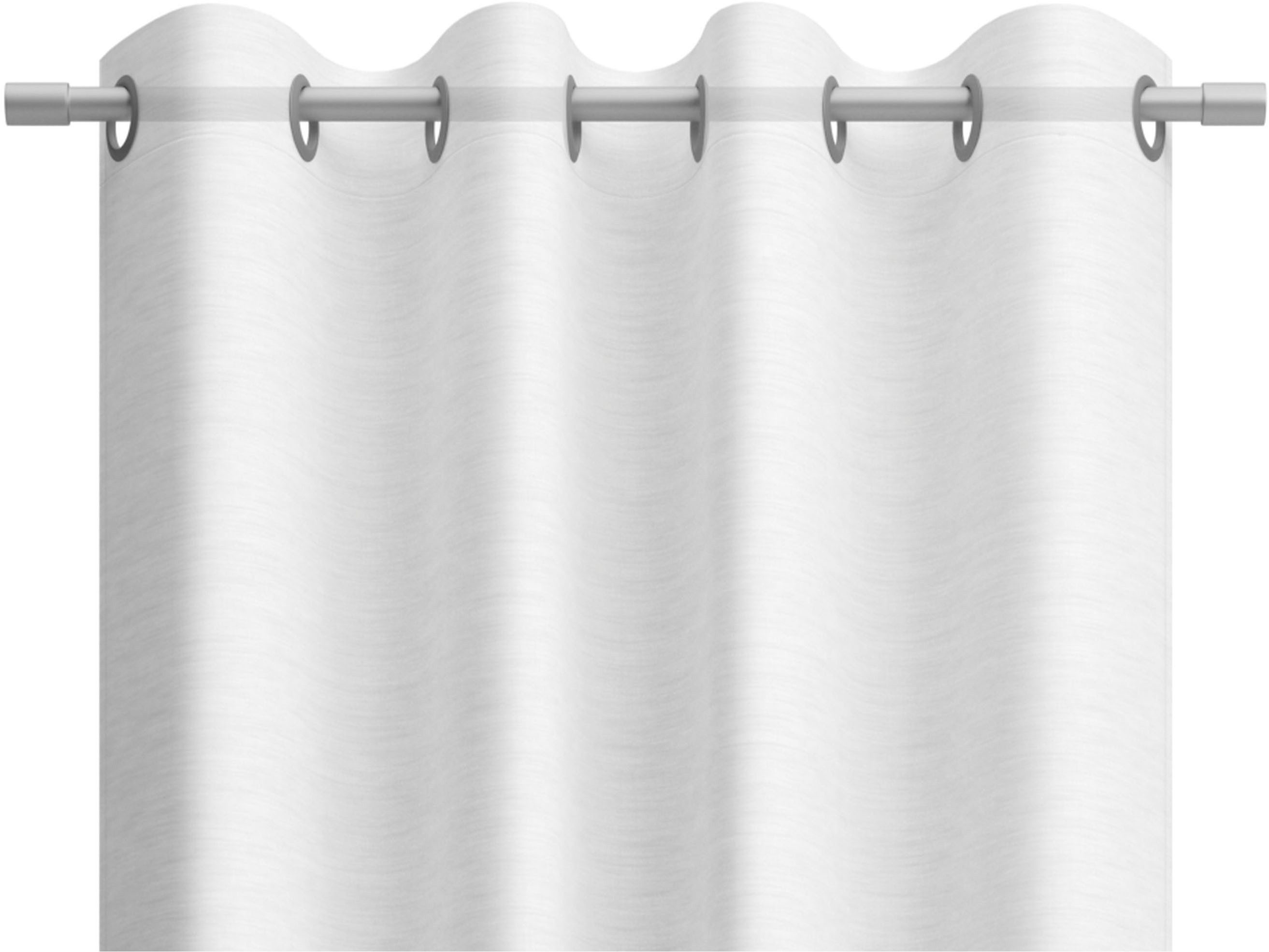 Neutex for you! Gordijn Allure Ooggordijn met metalen ogen, breedte 140 cm, op maat (1 stuk)