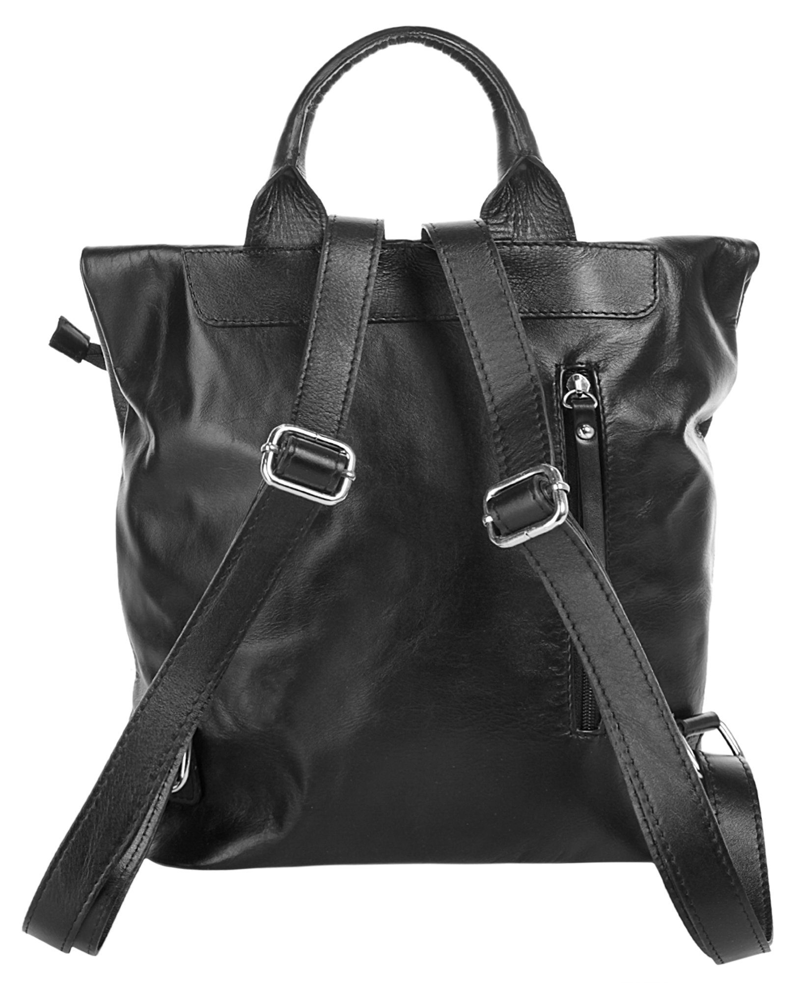 Samantha Look Rugzak echt leer, made in italy