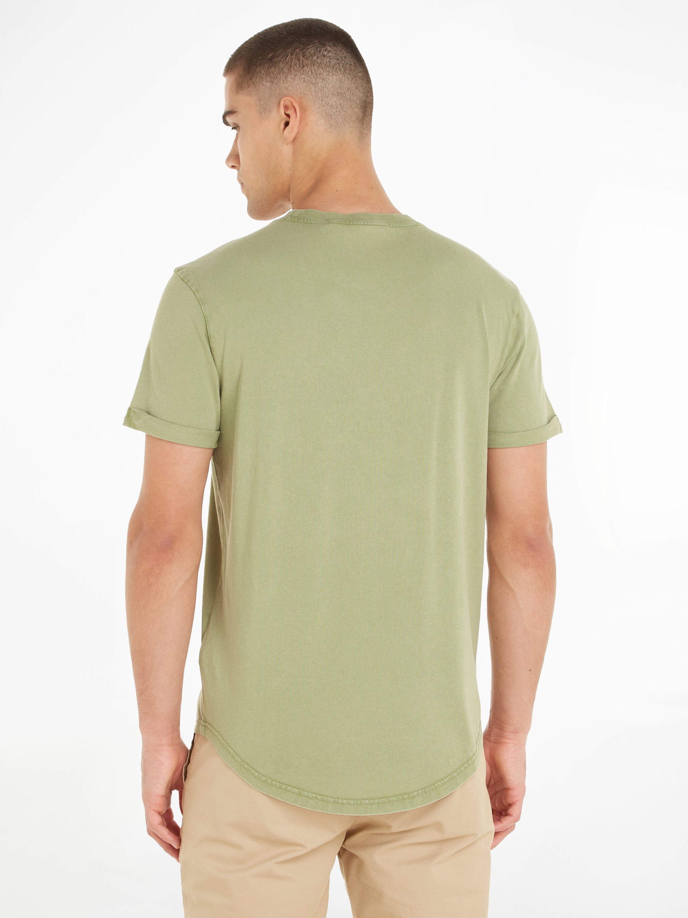 Calvin Klein T-shirt WASHED MONOLOGO BADGE TEE