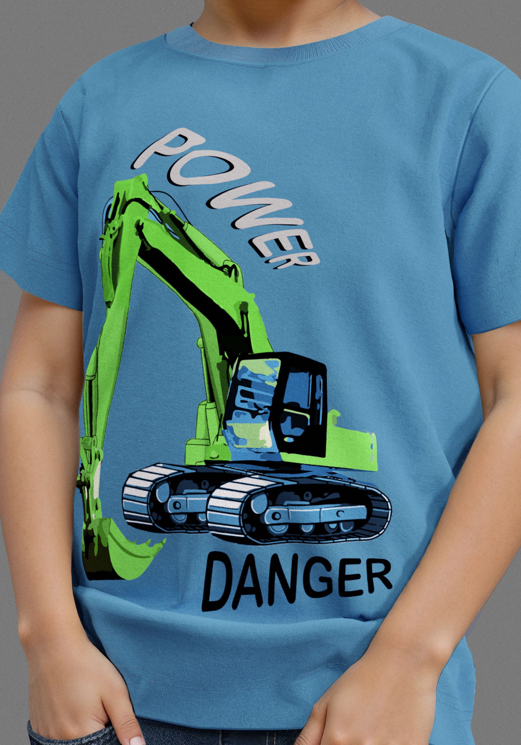 KIDSWORLD T-shirt Graafmachine casual kraan-print