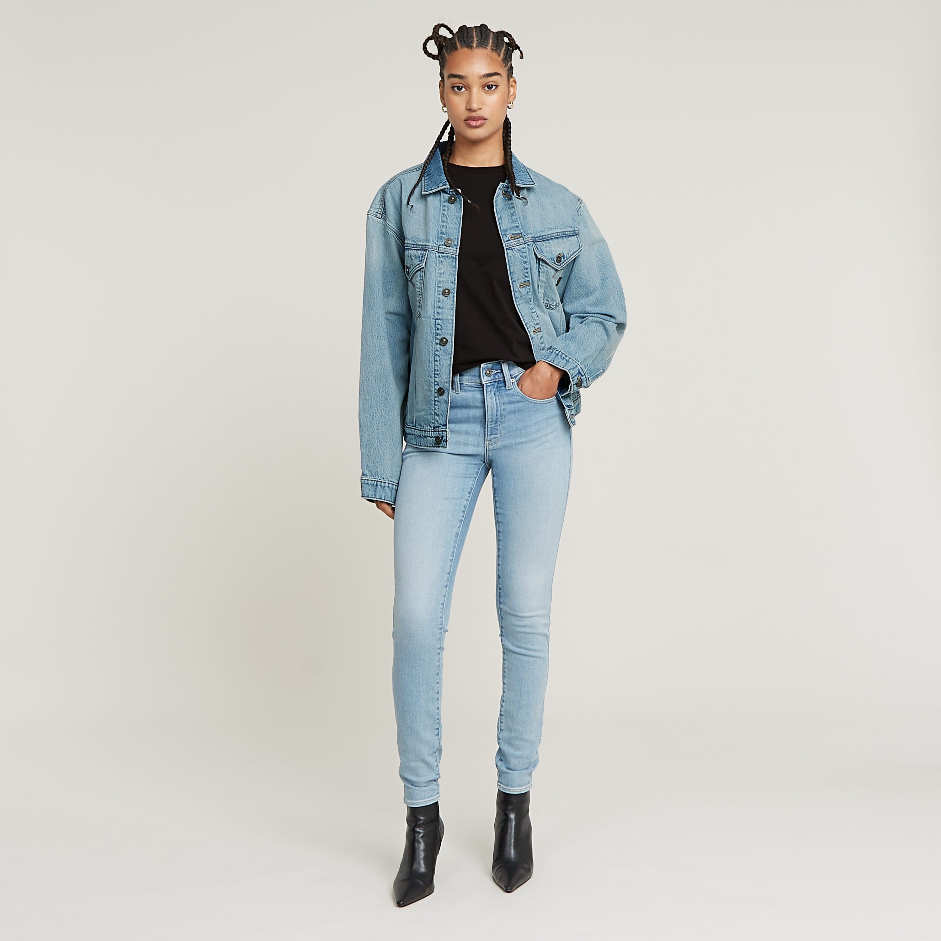 G-Star RAW T-shirt Nifous met klein logoborduursel