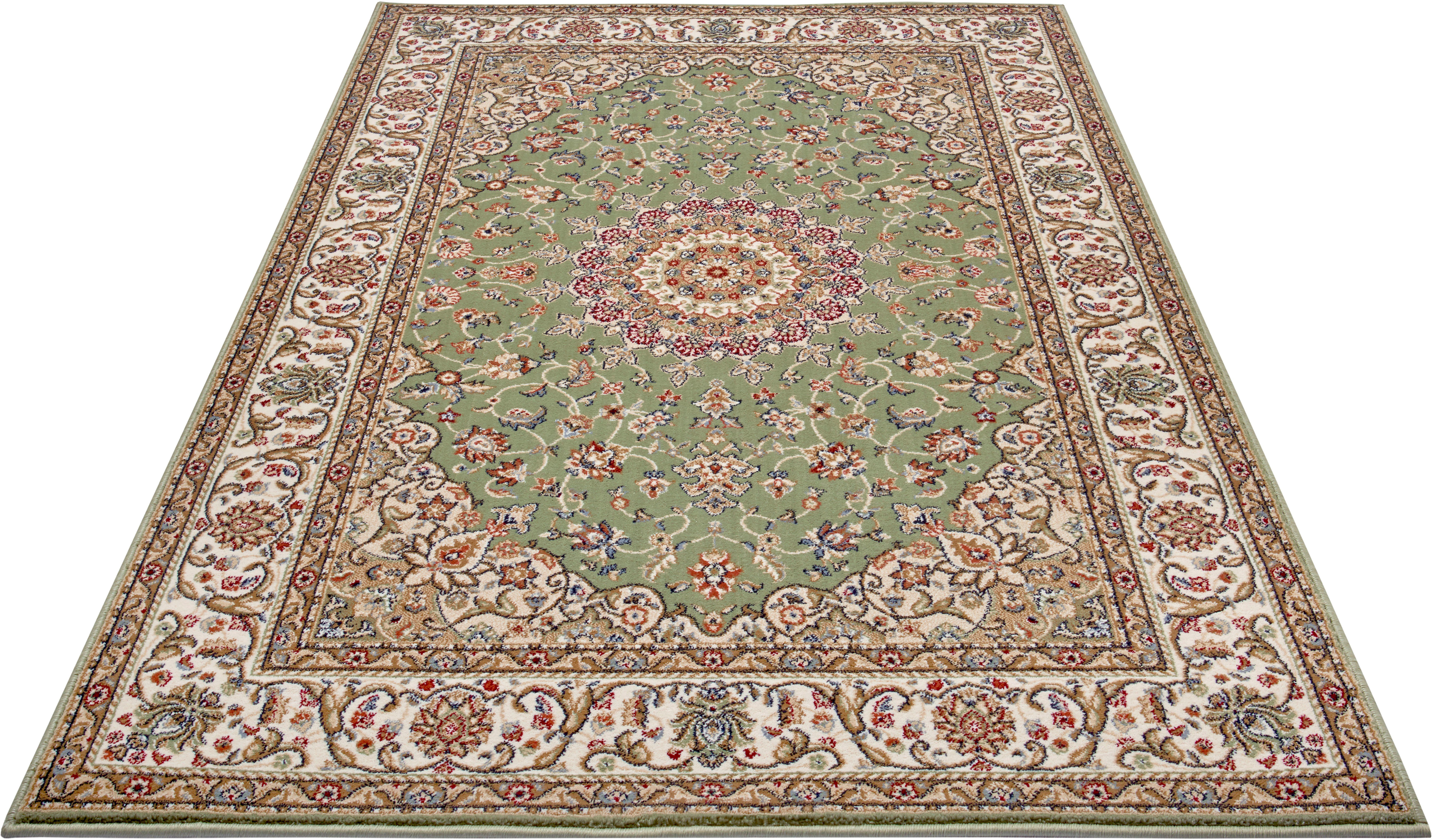 Perzisch tapijt - Zuhr groen 200x300 cm