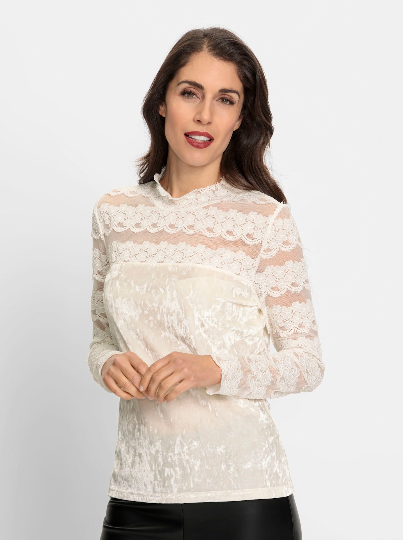 heine Kanten shirt (1-delig)
