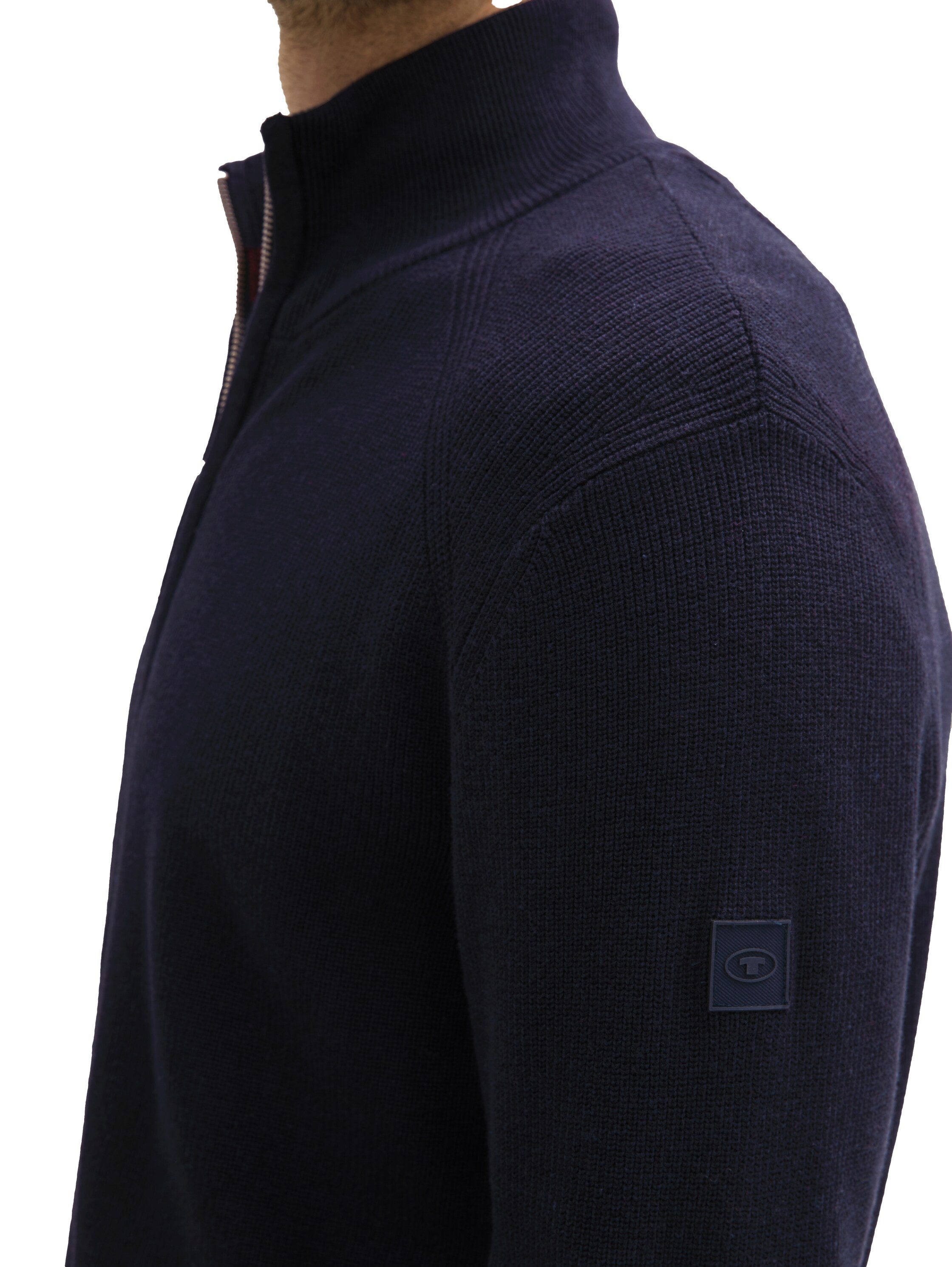 Tom Tailor Vest met rits en insteekzakken