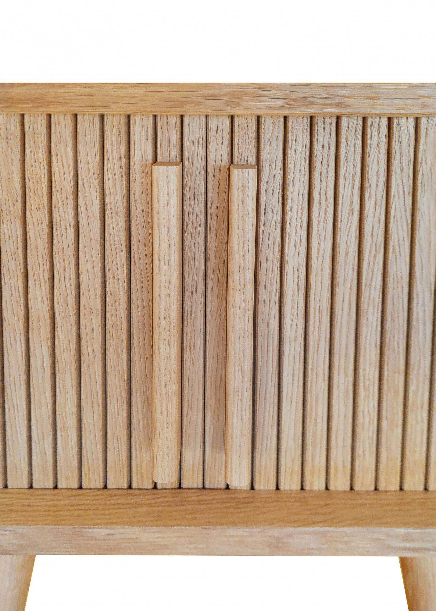 Woodman Bijzettafel Rove uniek ontwerp, gedeeltelijk massief, breedte 49,5 cm