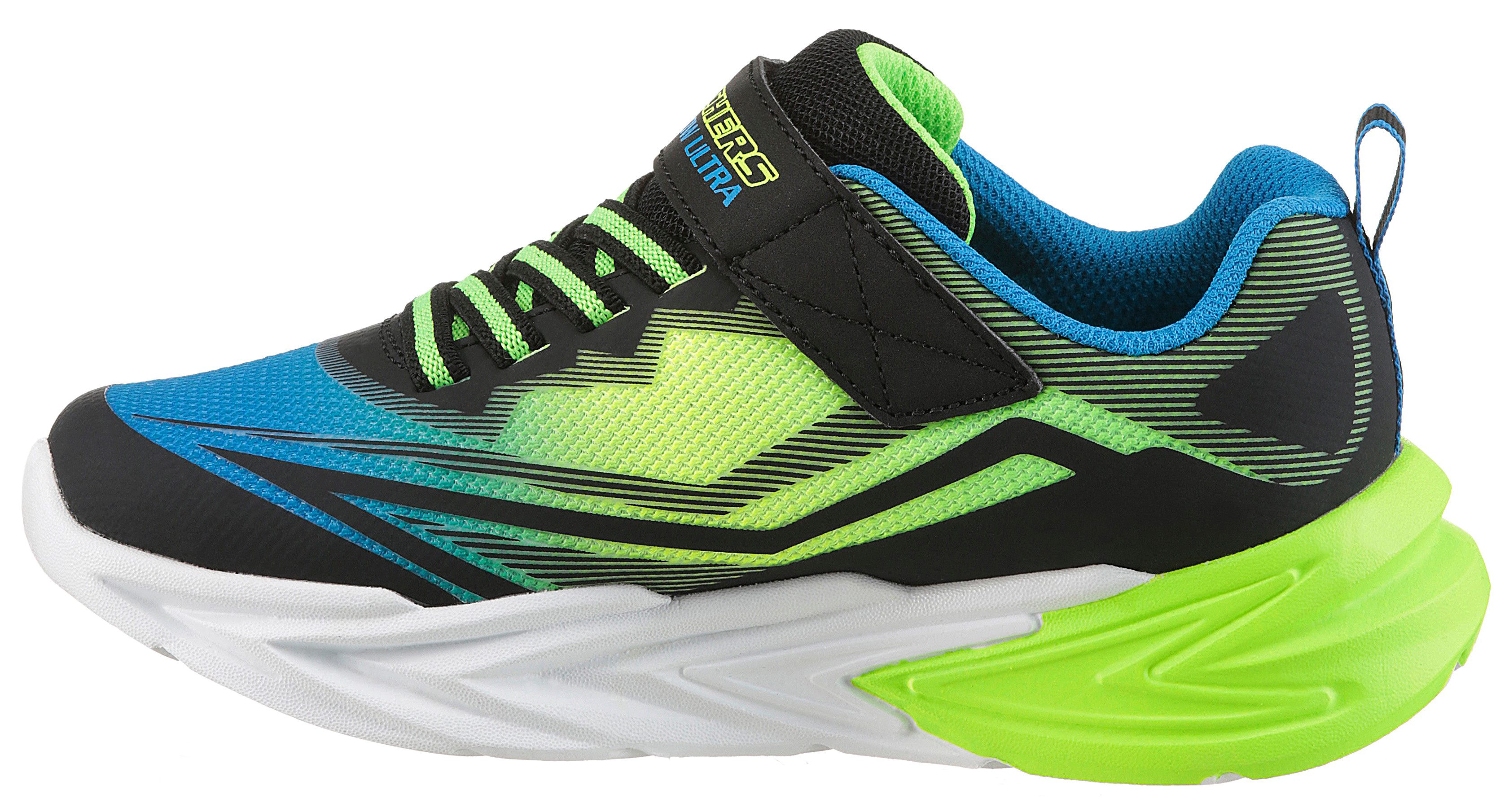 Skechers Sneakers FLEX-GLOW ULTRA Klittenbandschoen om in te stappen, maat sjabloon te downloaden