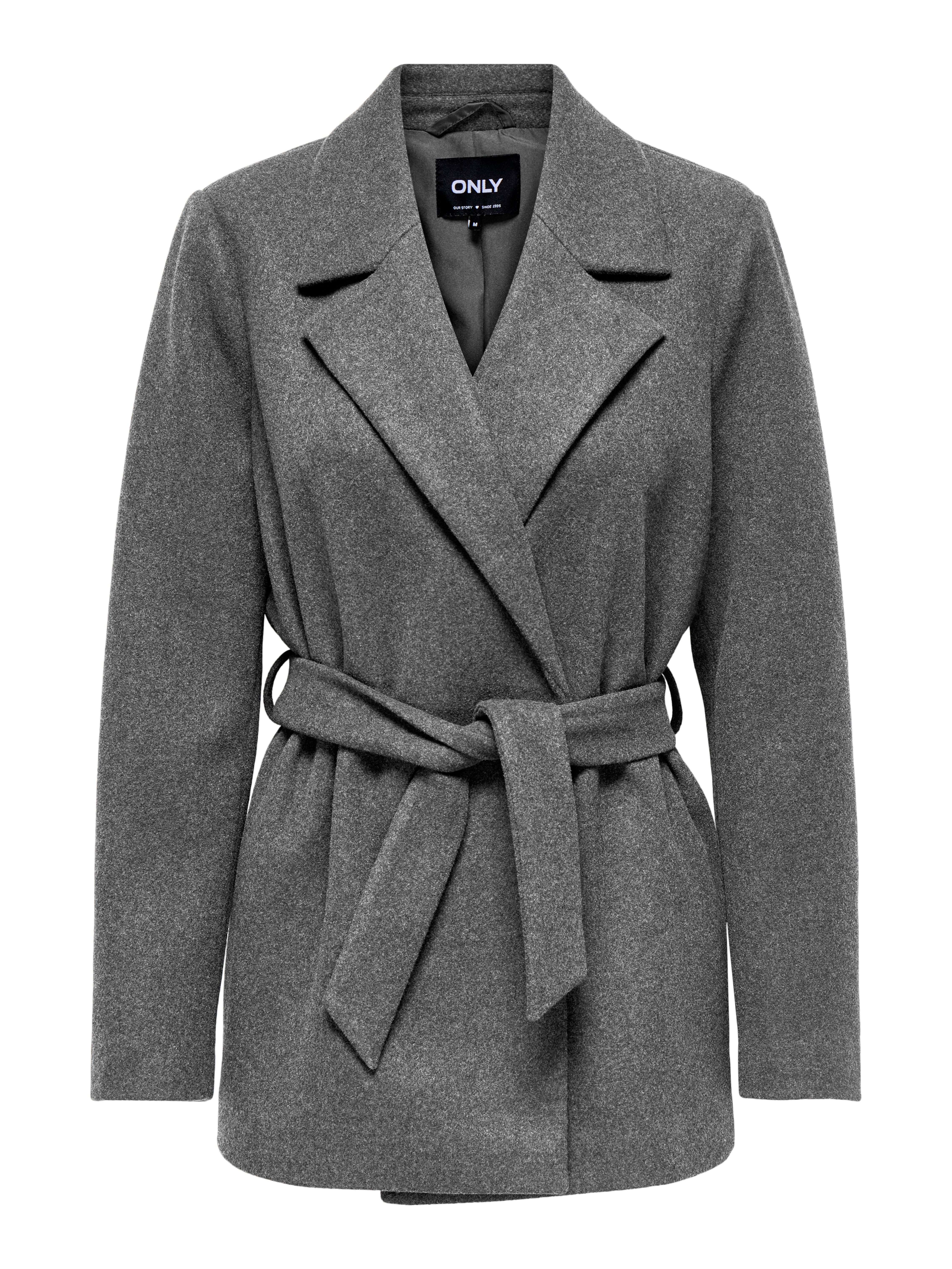 Only Korte jas ONLALVILDA LIFE SHORT WRAP COAT OTW