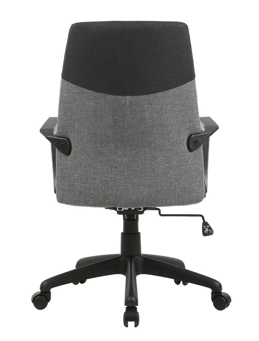 byLIVING Bureaustoel Edgy met moderne geweven bekleding in twee kleuren, comfortabel, met schommelmechanisme
