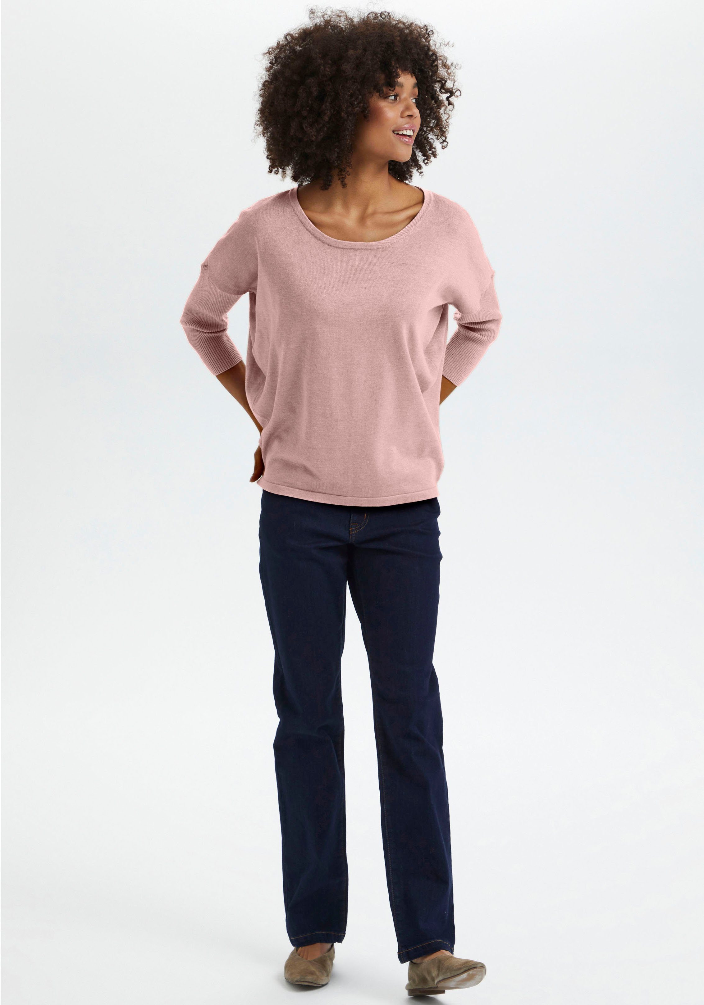 Saint Tropez Trui met ronde hals A2561, MilaSZ R-Neck