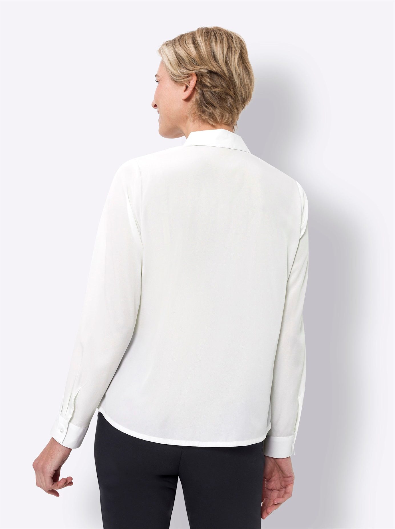 Classic Basics Blouse met lange mouwen