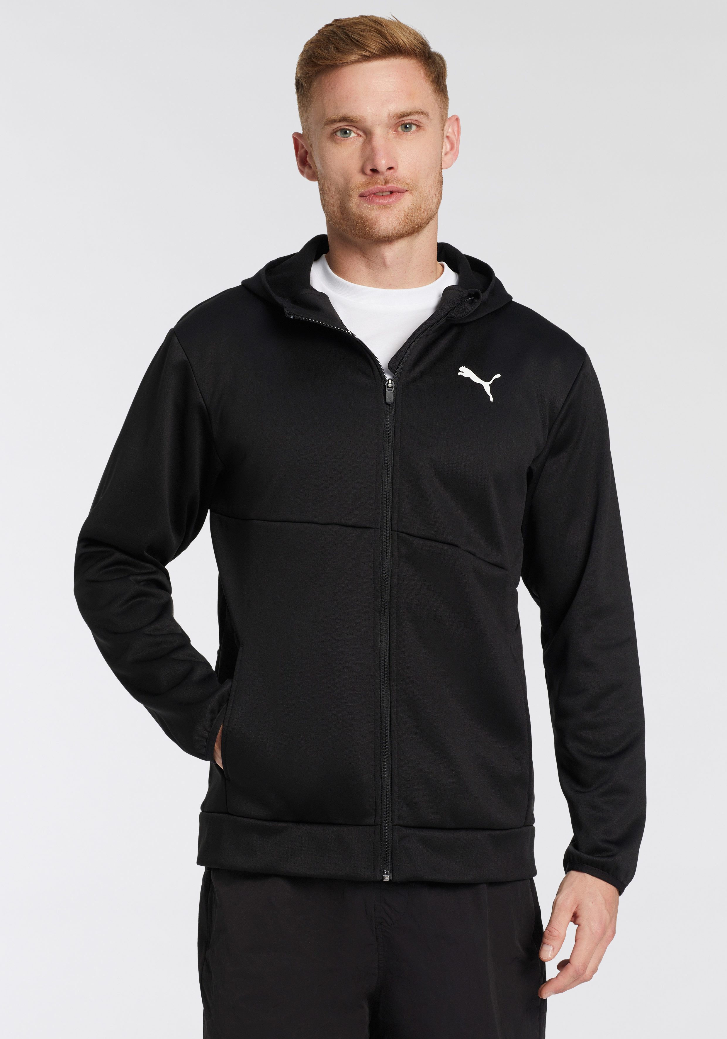 PUMA Trainingsjack TRAIN ALL DAY PWRFLEECE FULL ZIP