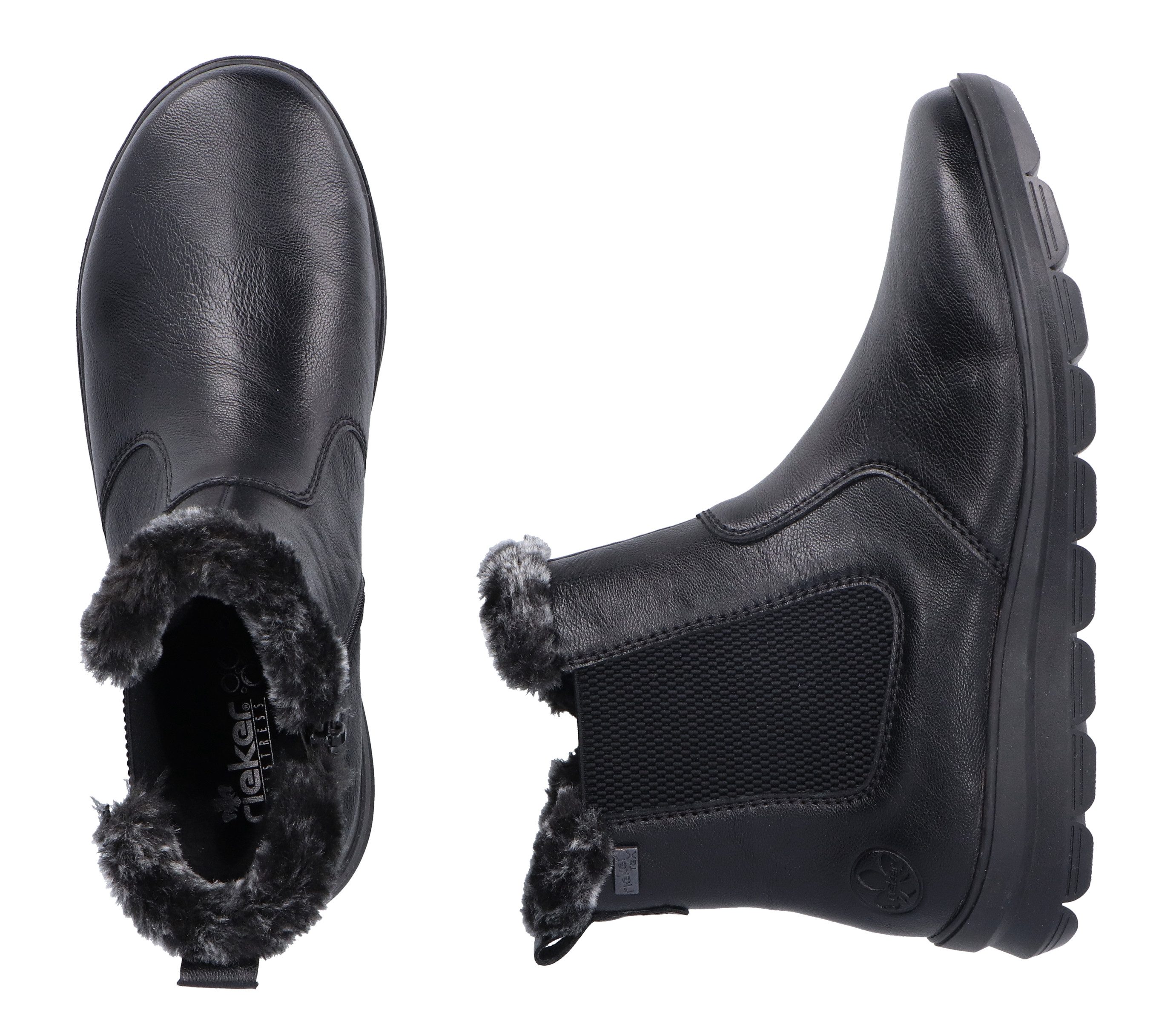 Rieker Winterlaarzen chelseaboots, enkellaars, met waterafstotend riekertex-membraan