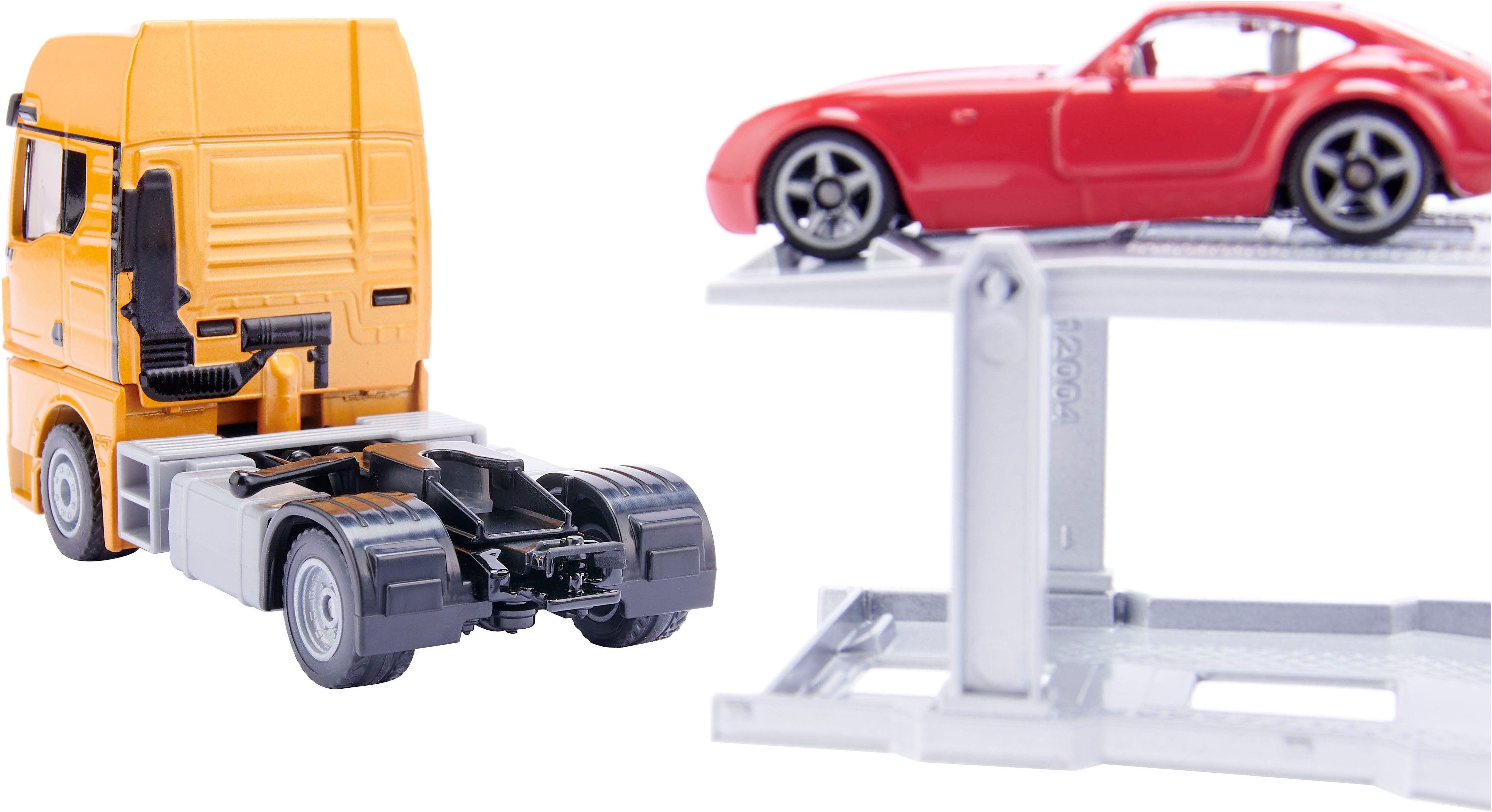 Siku Speelgoed vrachtwagen SIKU Super, MAN autotransporter (3944)