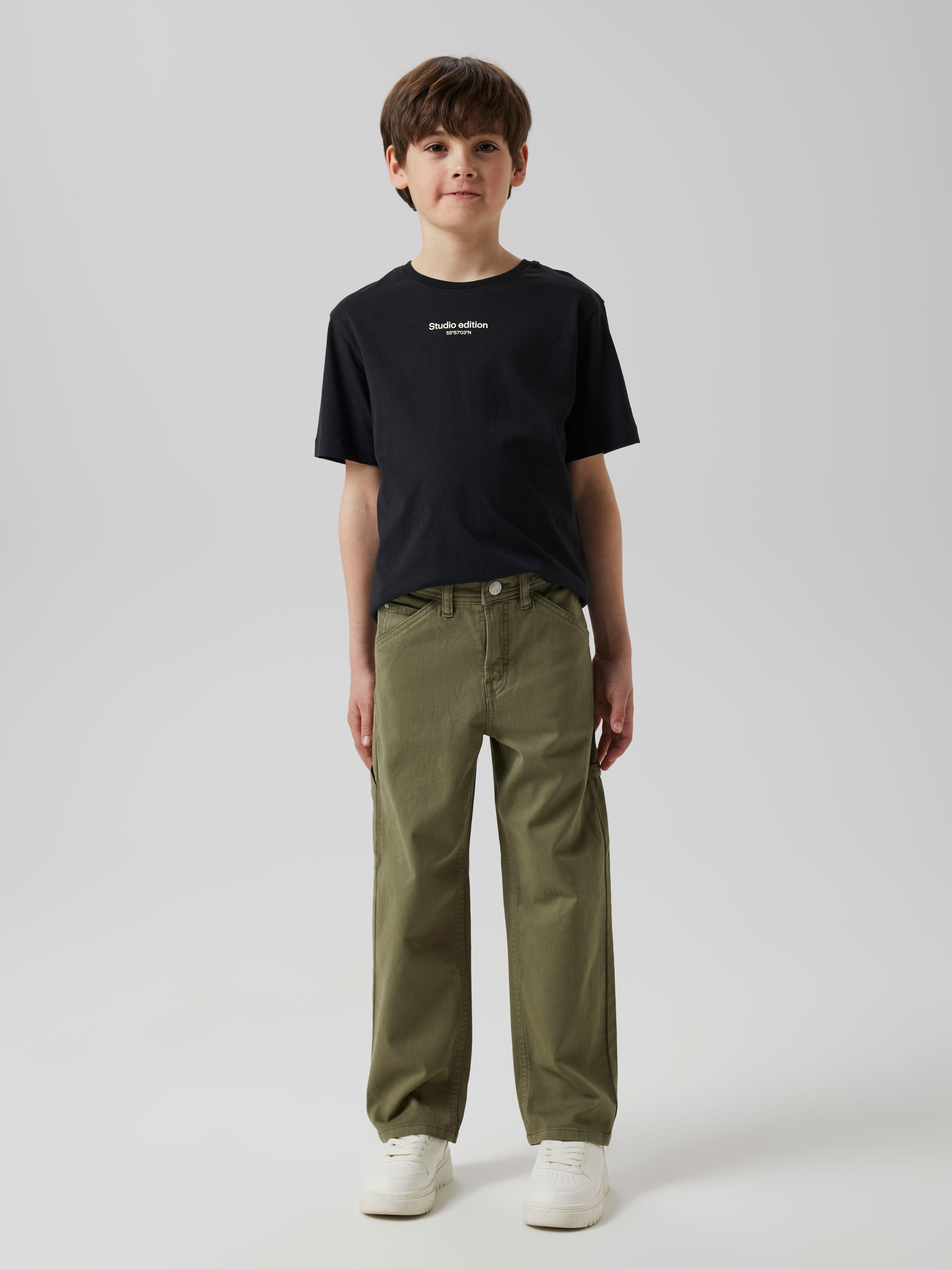 Name It Cargobroek NKMRYAN STRAIGHT TWILL PANT 1880-AX NOOS