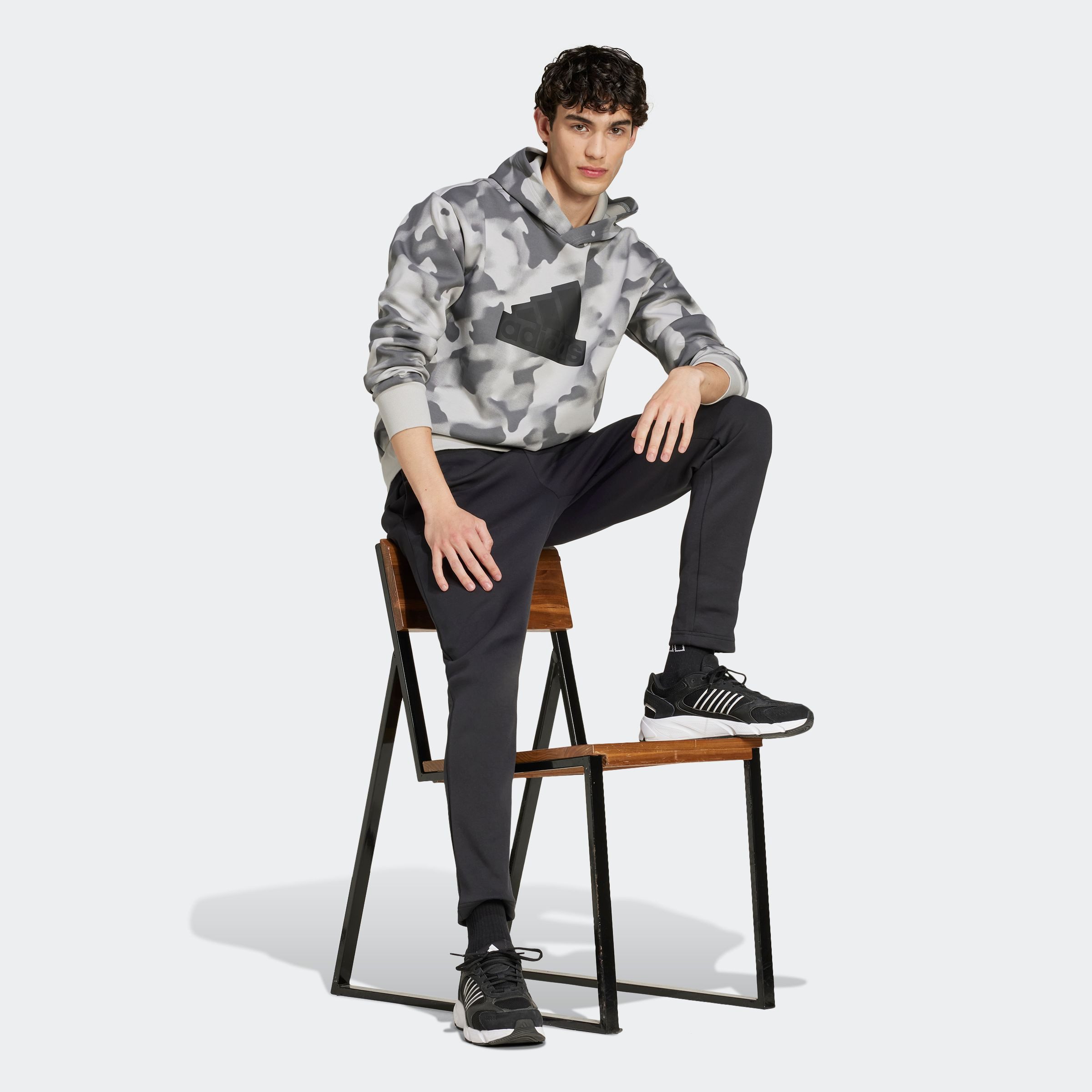 adidas Sportswear Sportbroek M FI DBLKNT PT (1-delig)