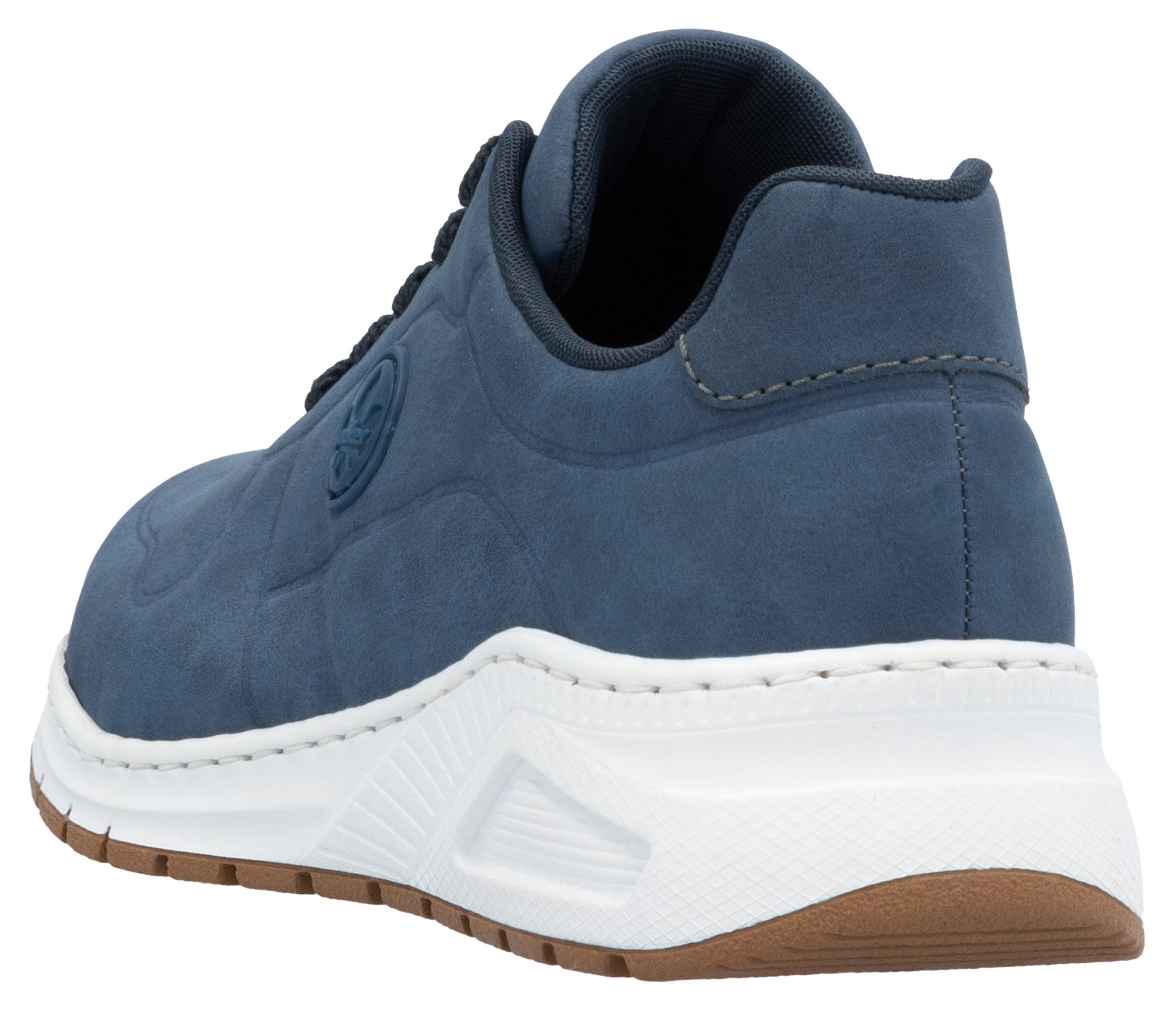 Rieker Sneakers met memosoft-binnenzool, vrijetijdsschoen, lage schoen, veterschoen