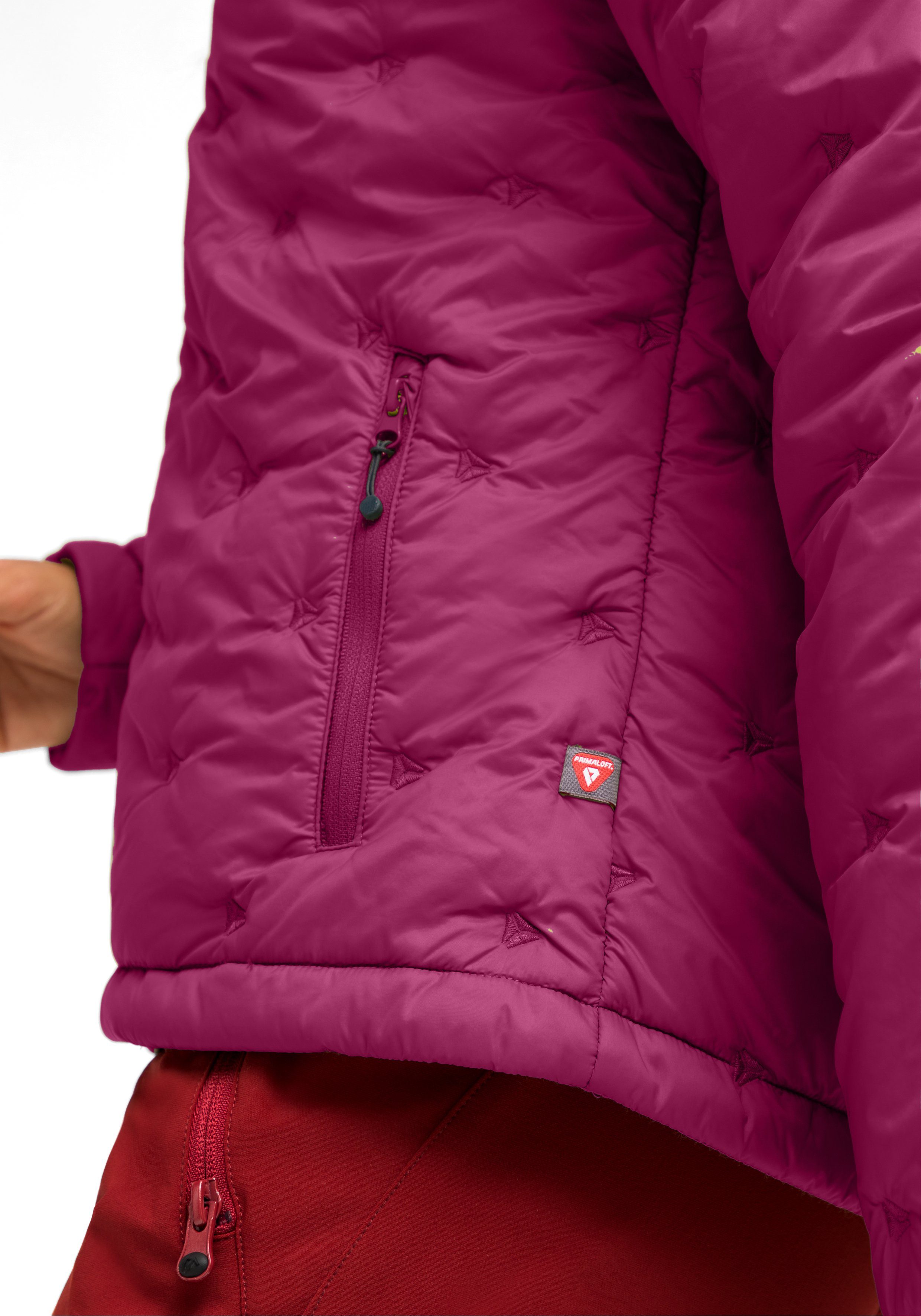 Maier Sports Functioneel jack Pampero W Sportieve PrimaLoft® jas met gedeeltelijke stiksels