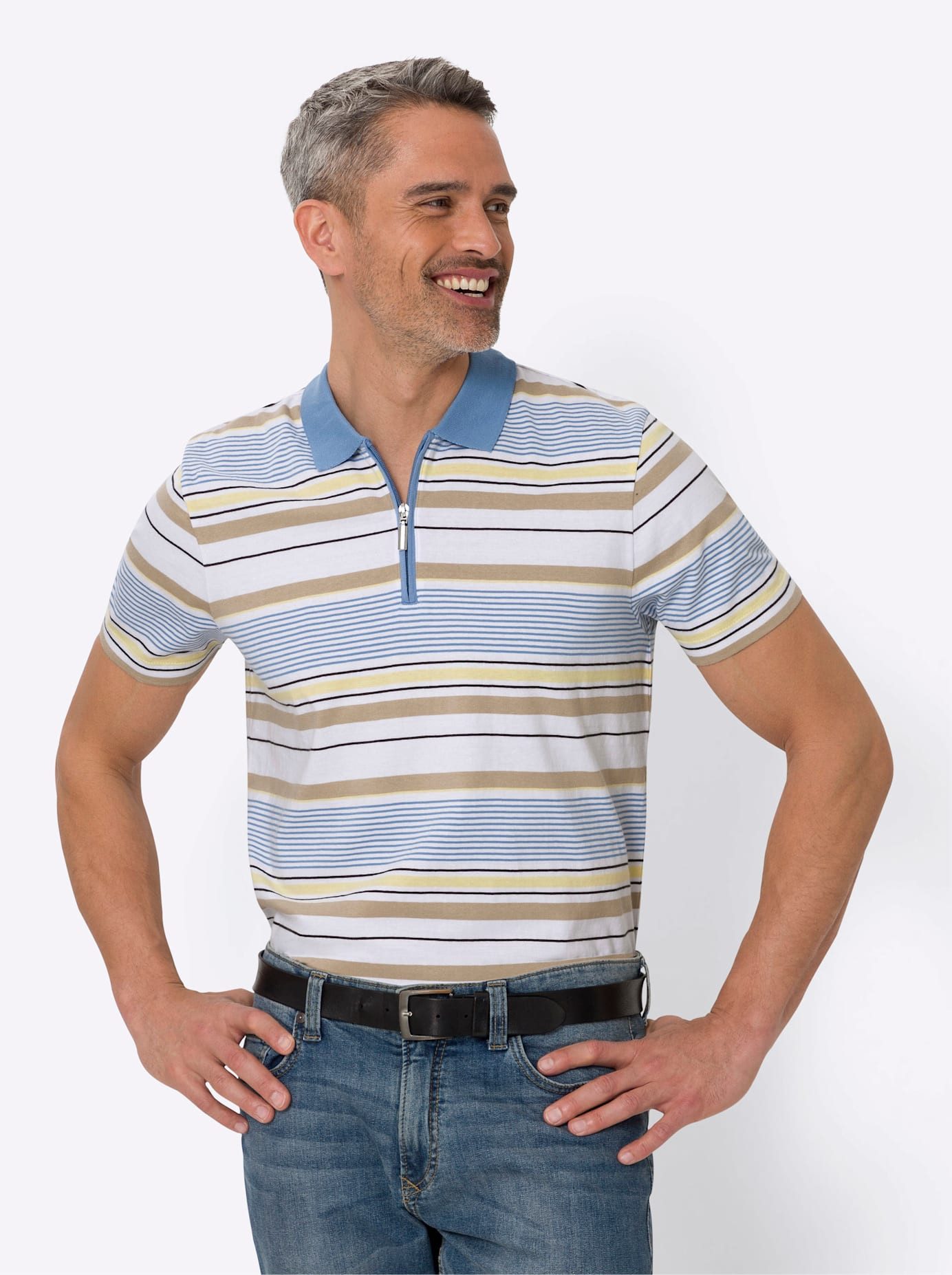 Classic Poloshirt met korte mouwen (1-delig)