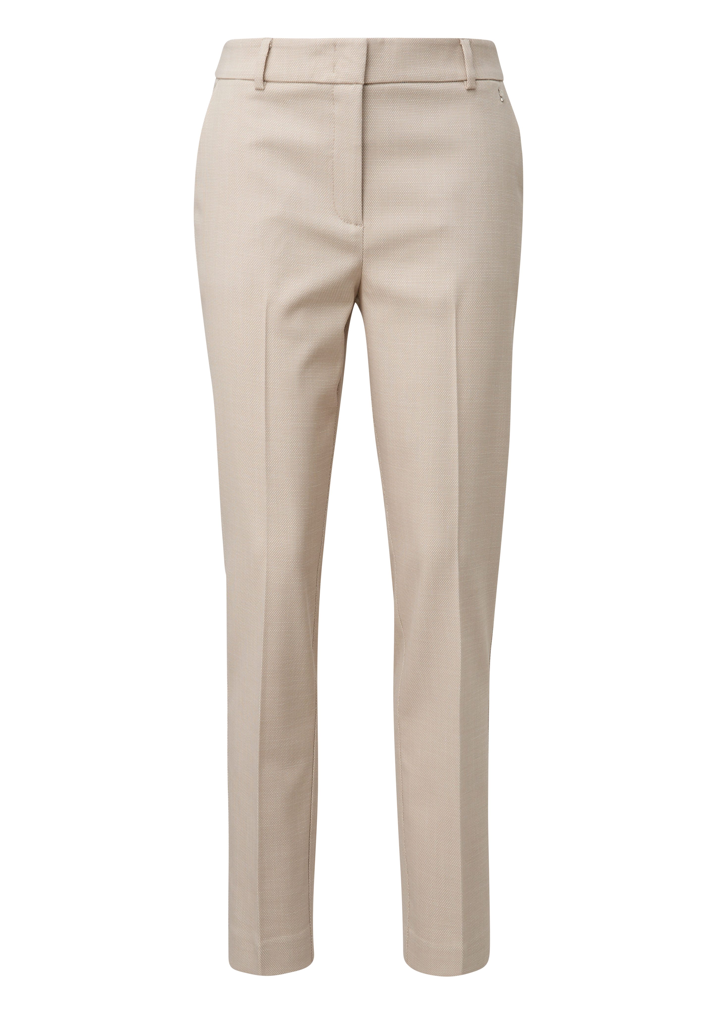 Comma 7/8 broek met riemlussen