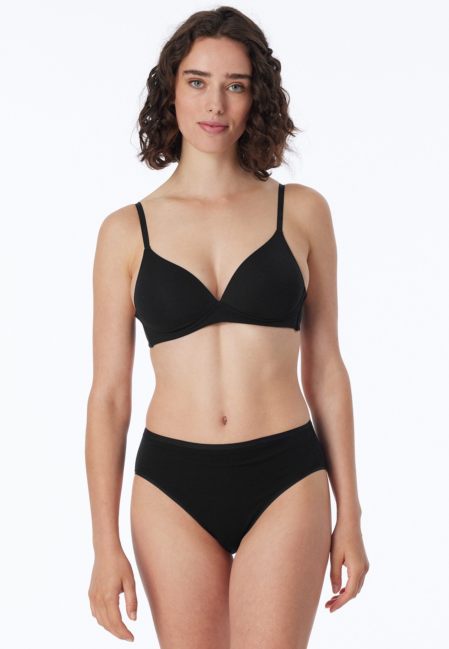 Schiesser Bikinibroekje "Cotton Essentials" met een perfecte pasvorm (3 stuks)