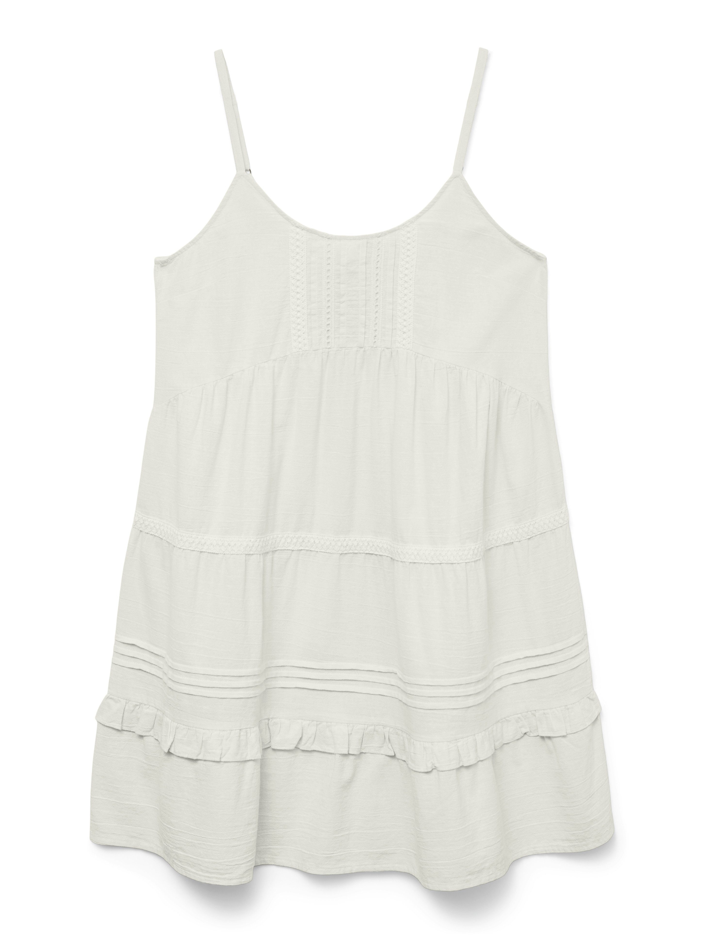 Vero Moda Jurk met bandjes VMPRETTY SHORT SINGLET DRESS WVN GA NOOS