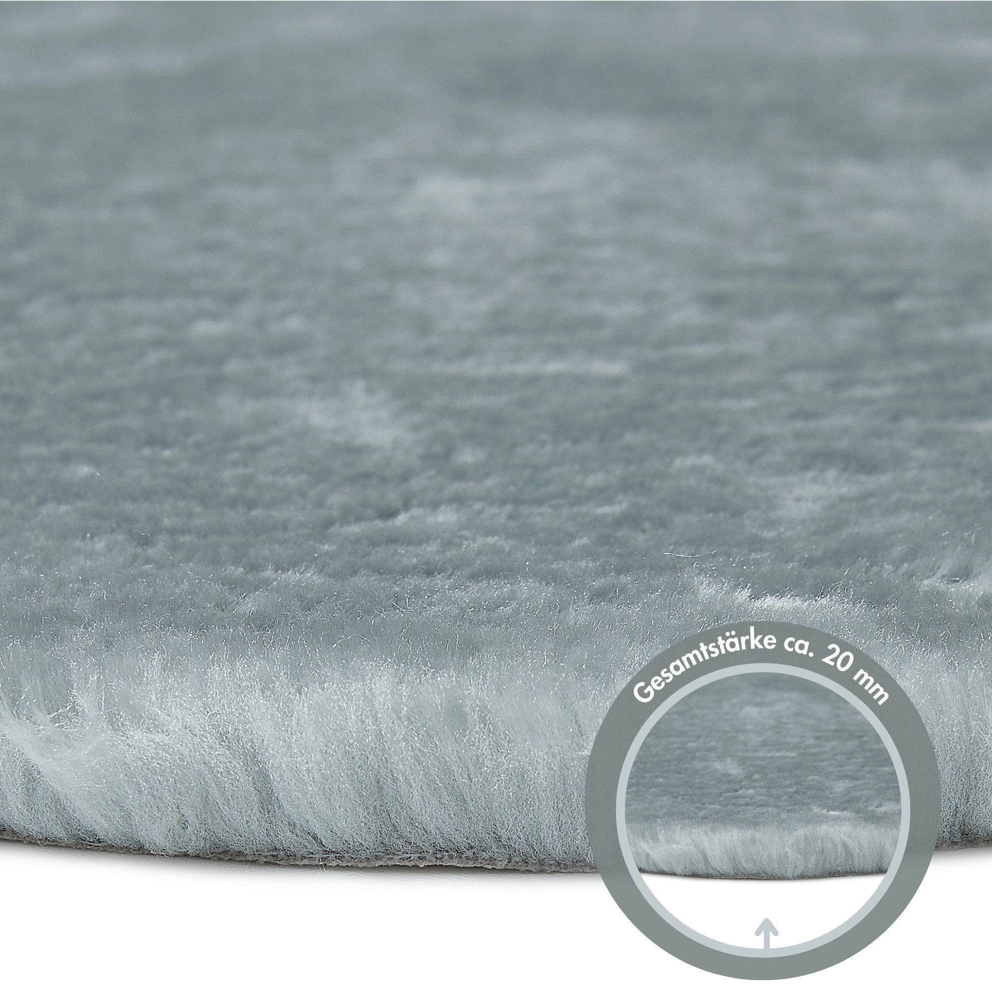 Andiamo Set slaapkamerkleedjes Slaapkamerkleed lam imitatiebont Imitatiebont, zeer zachte pool, wasbaar, slaapkamerkleed, loperset