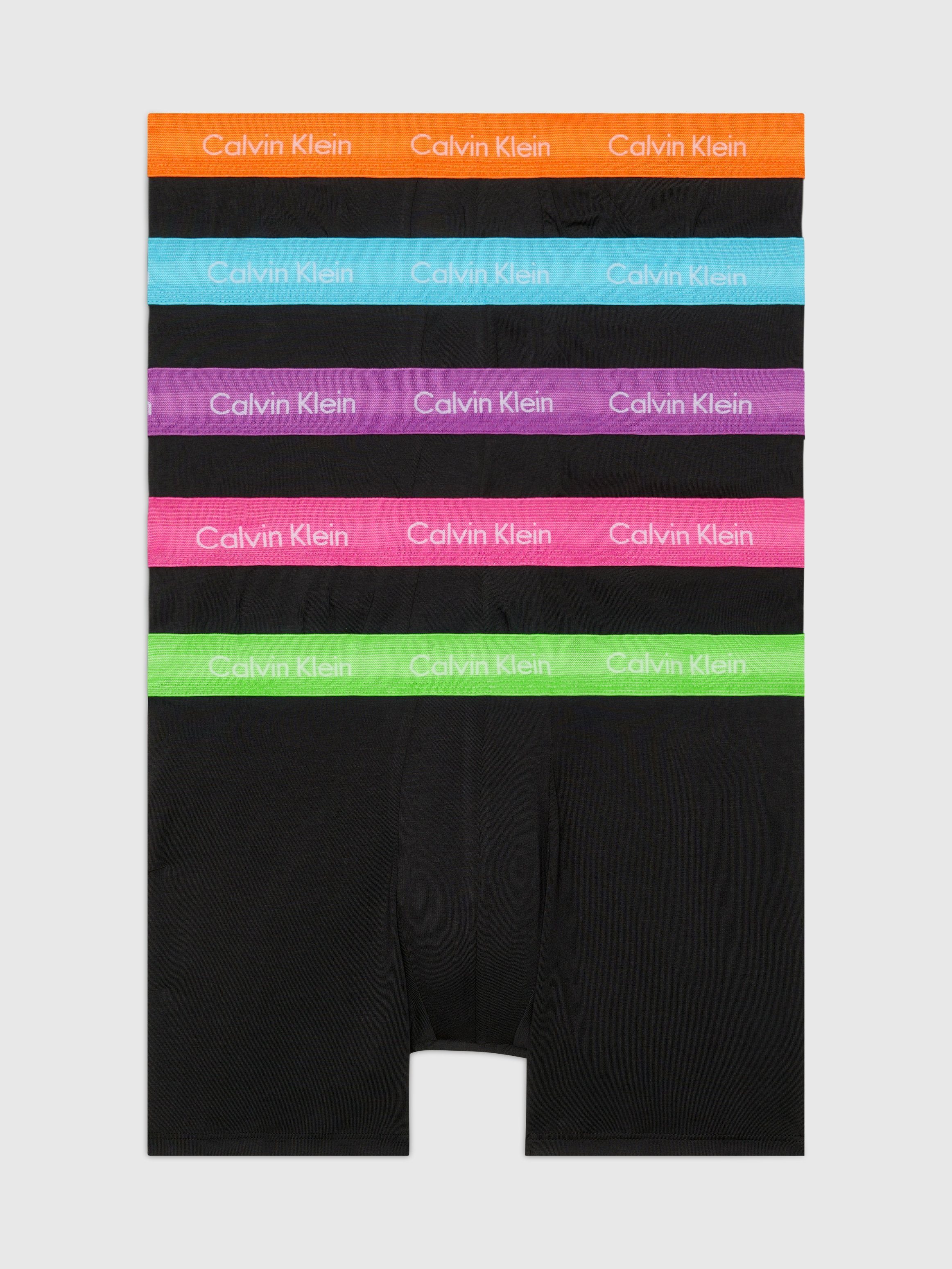 Calvin Klein Underwear Boxershort met label in band in een set van 5 stuks