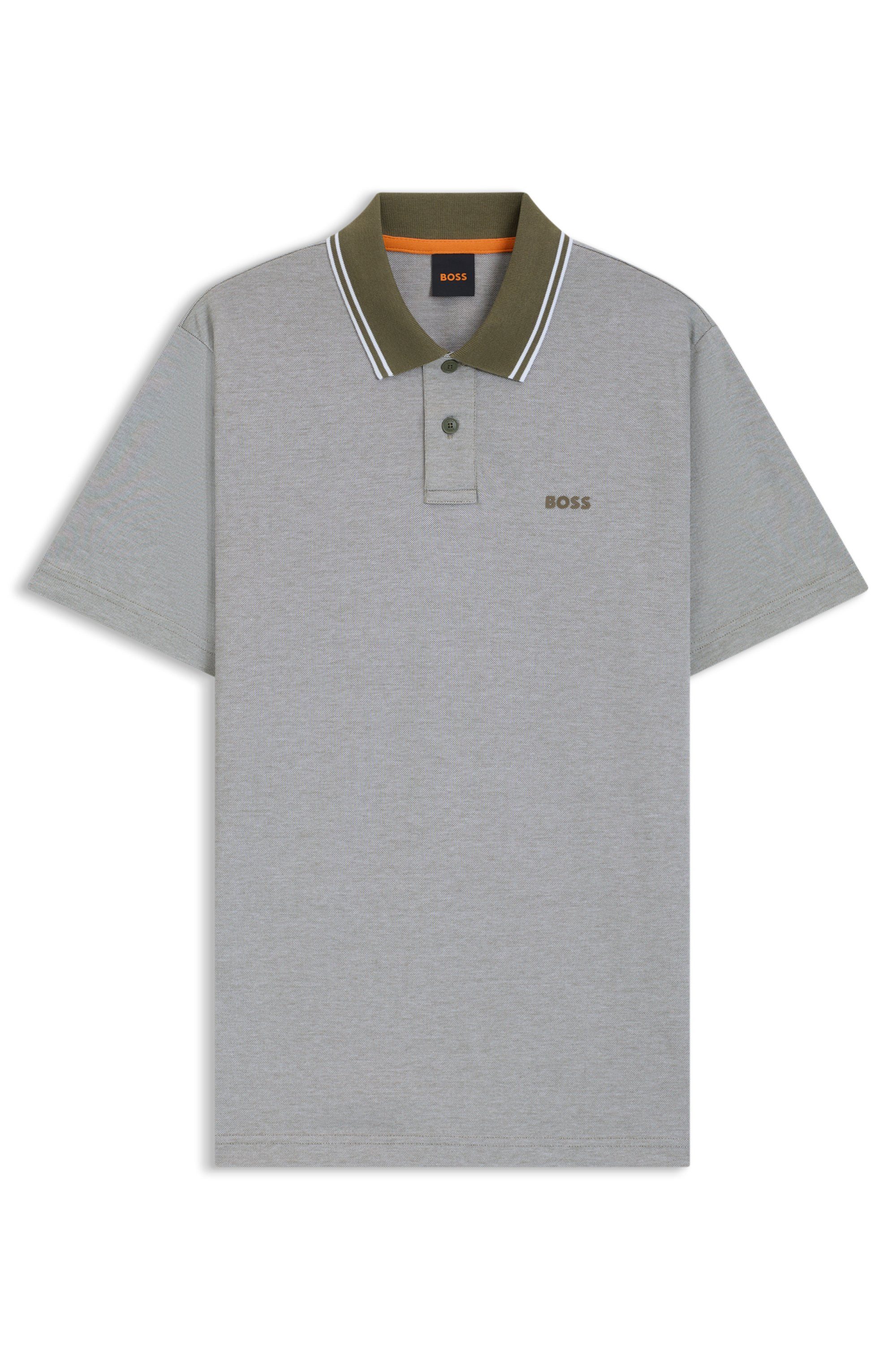Boss Orange Poloshirt PeoxfordNew met een polokraag