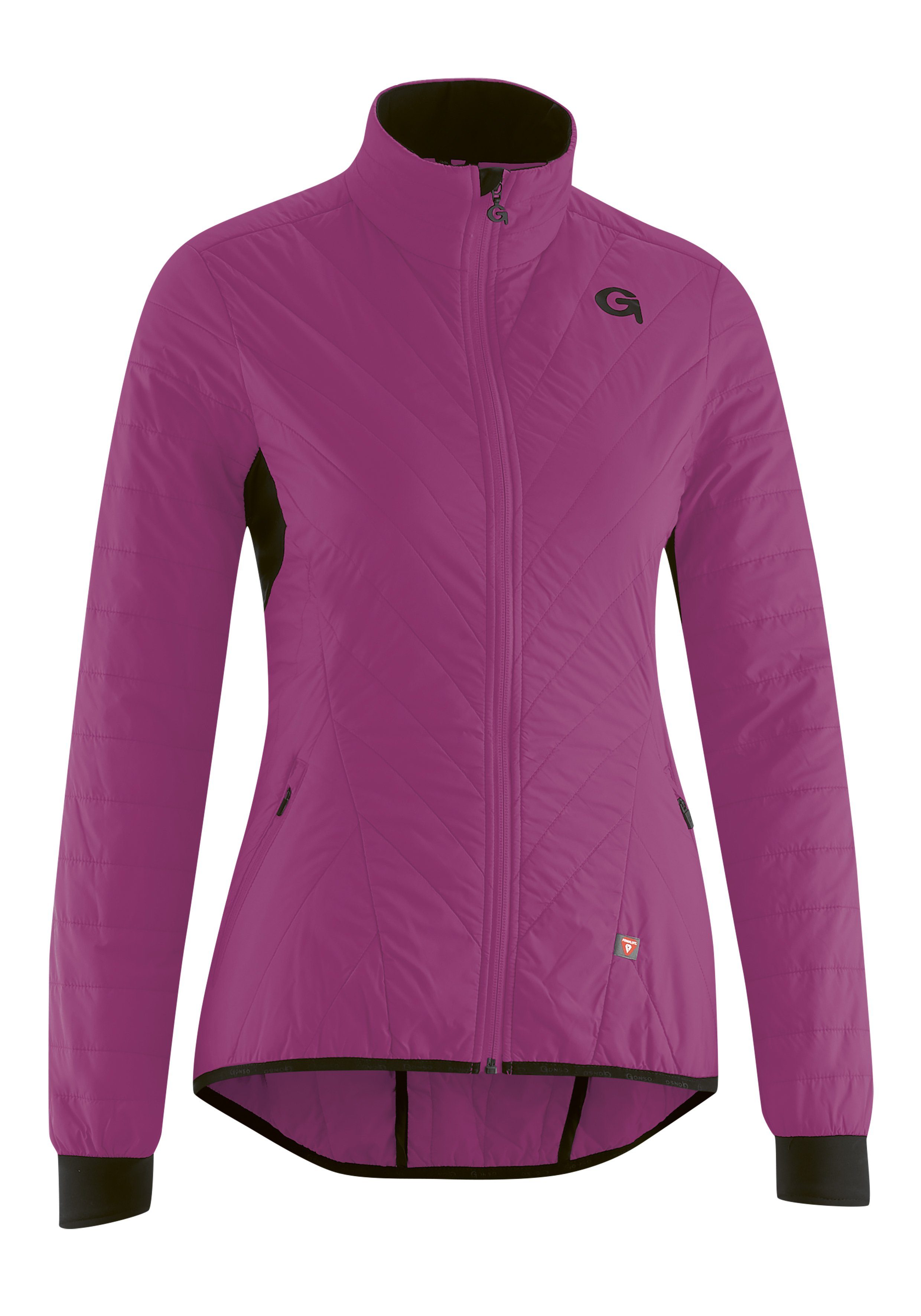 Gonso Fietsjack Teixeira Dames Primaloft-jack, warm, ademend en winddicht