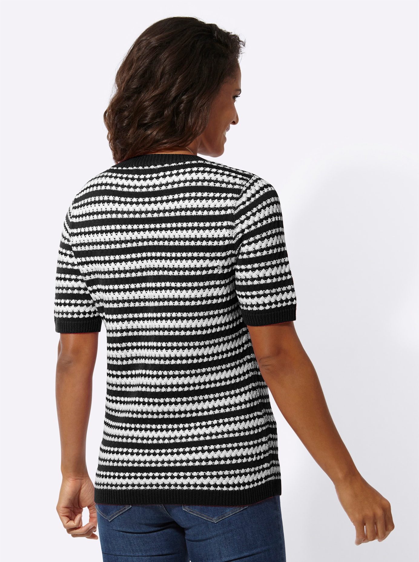 Casual Looks Trui met korte mouwen Trui
