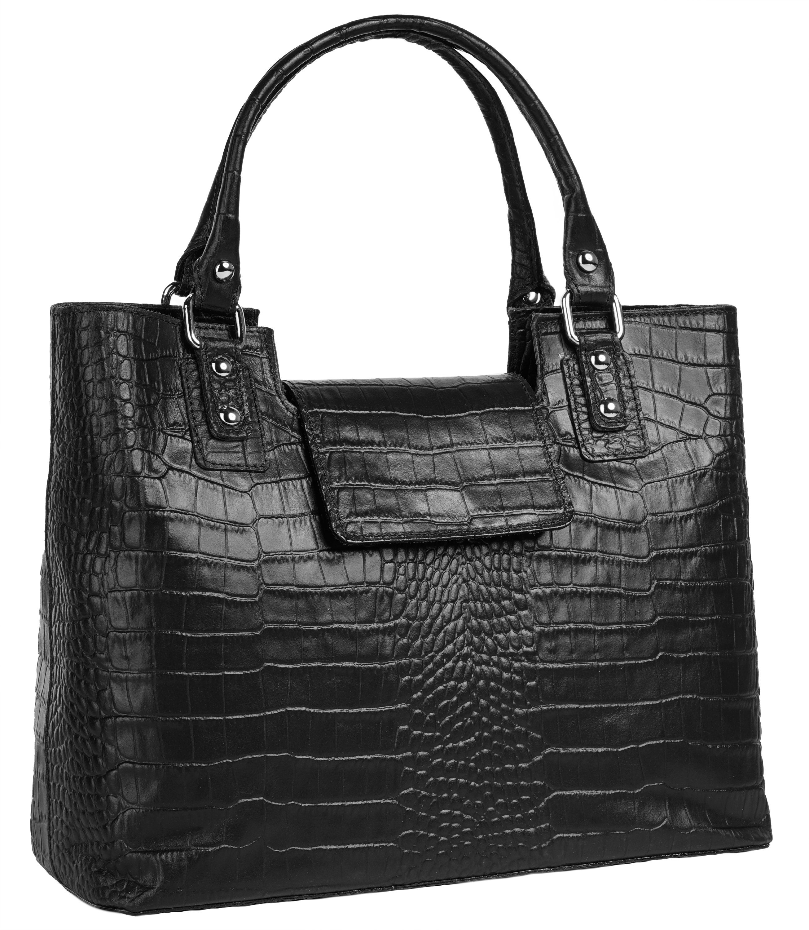 Cluty Tas echt leer, made in italy