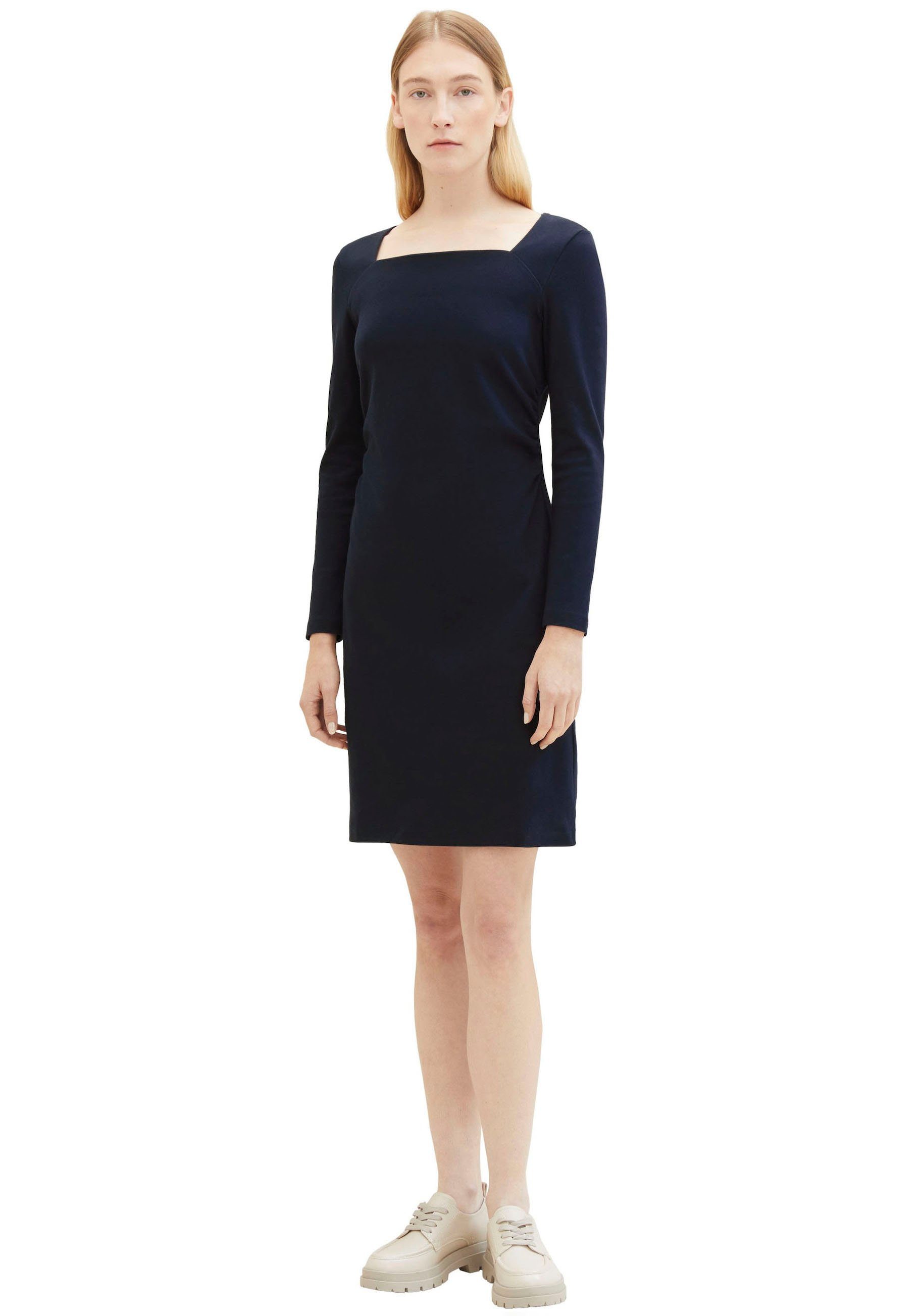 Tom Tailor Jerseyjurk met hoekige hals