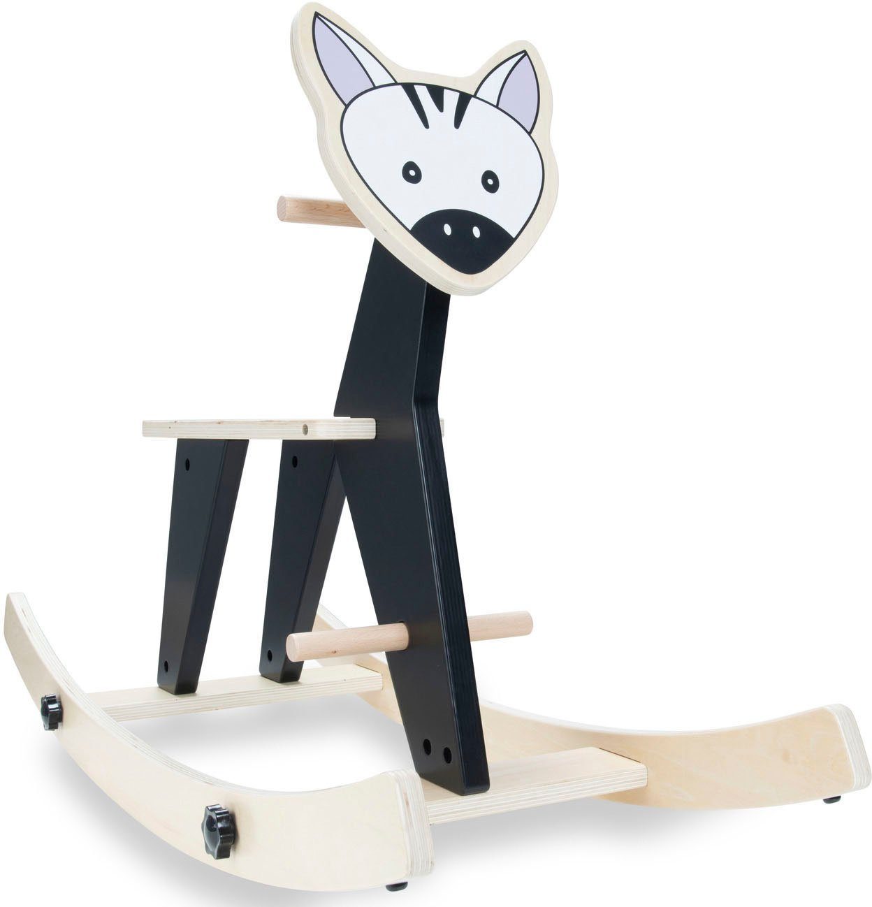 Hauck Schommeldier Rock N Swing Zebra FSC®- beschermt bos - wereldwijd