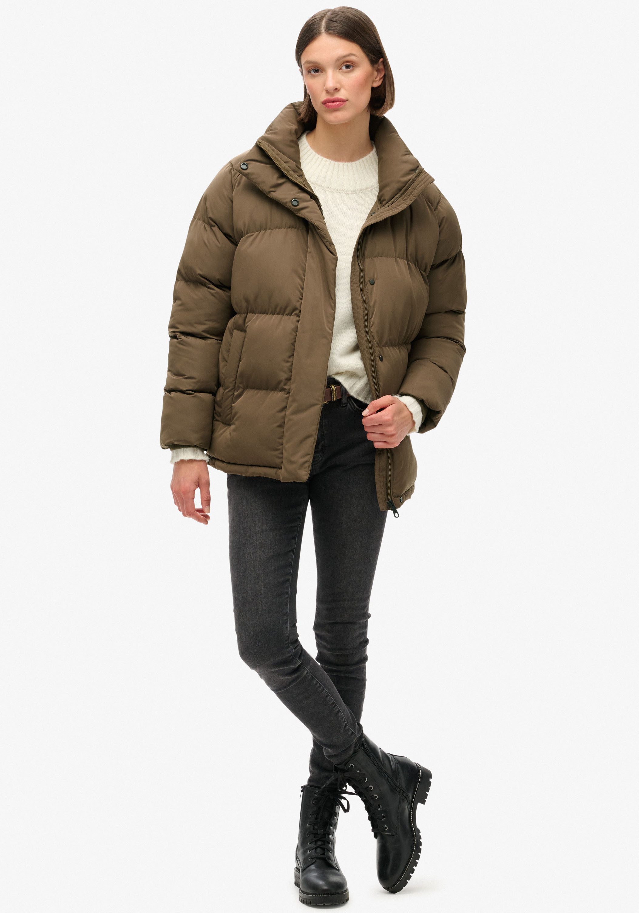 Superdry Gewatteerde jas MID LENGTH PUFFER JACKET