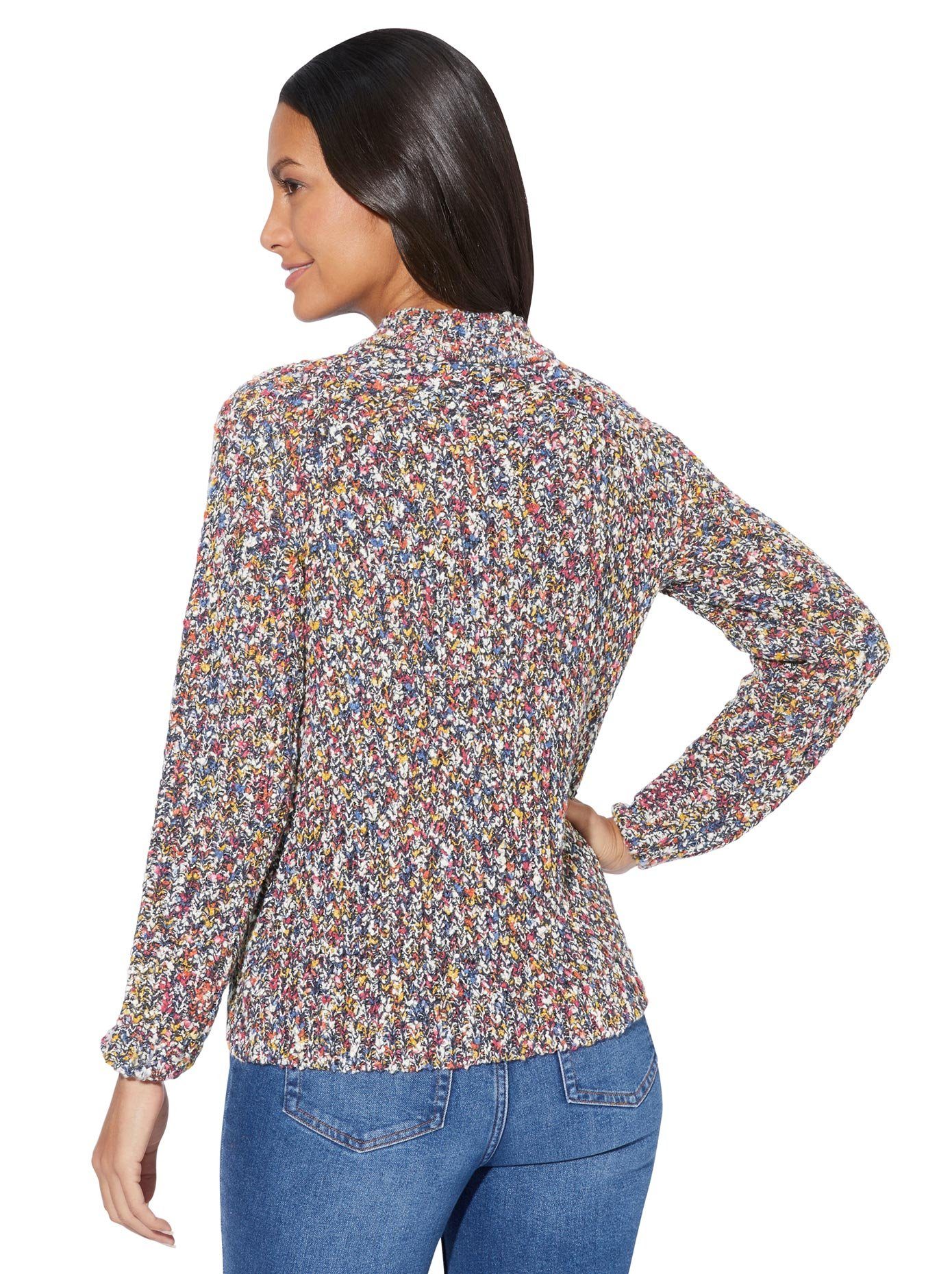 Classic Basics Trui met staande kraag Trui