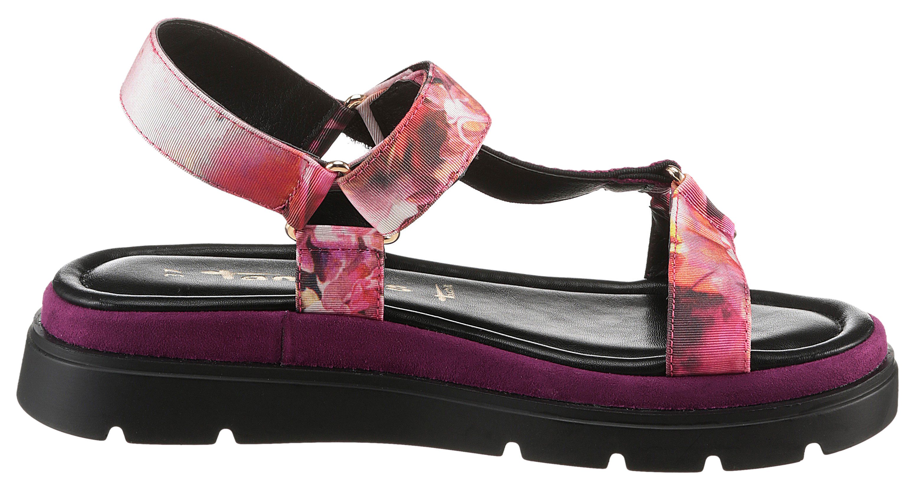 Tamaris Sandalen , plateau, zomerschoen, sandalette met touch it-uitrusting