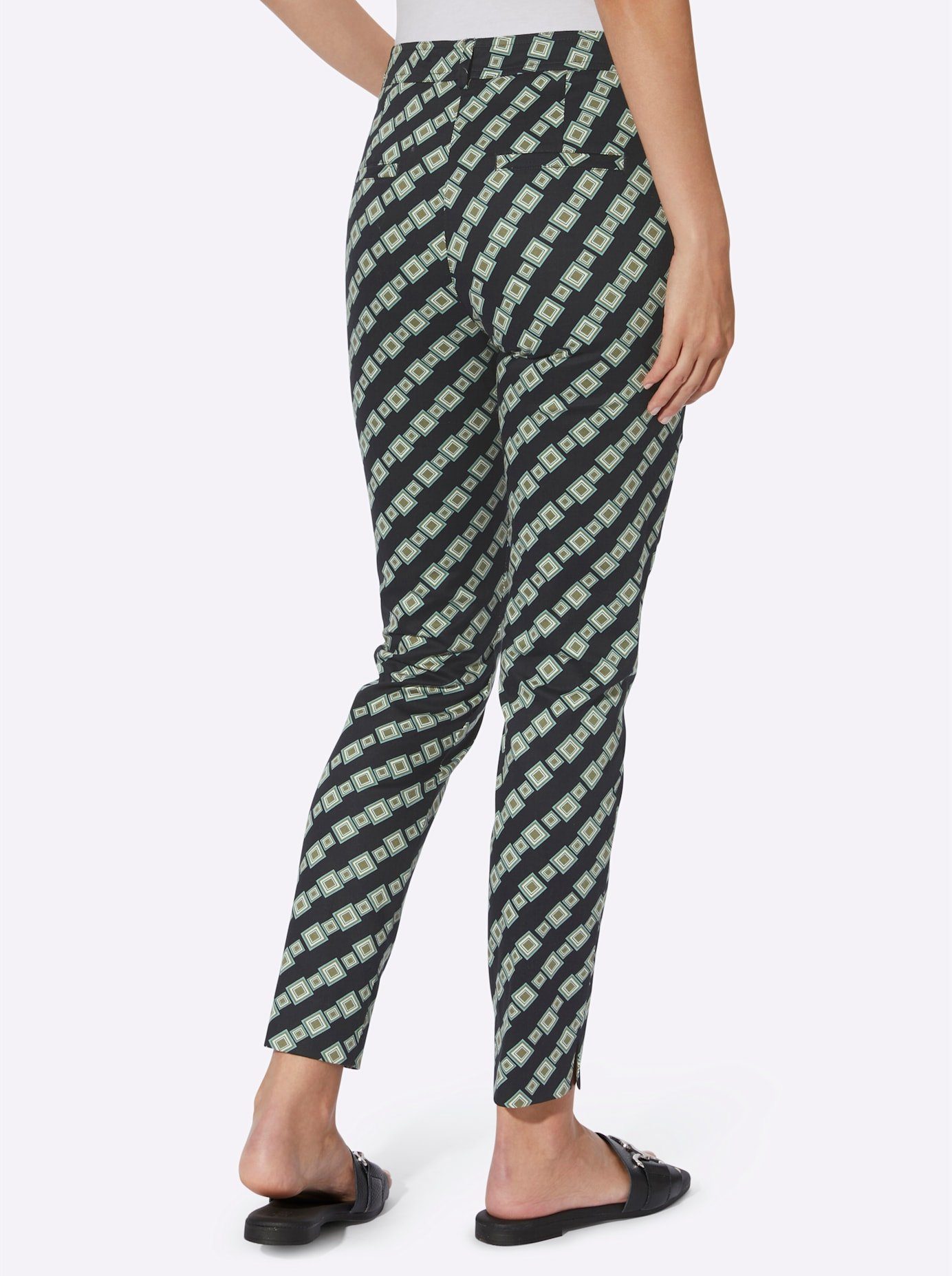 heine Geweven broek