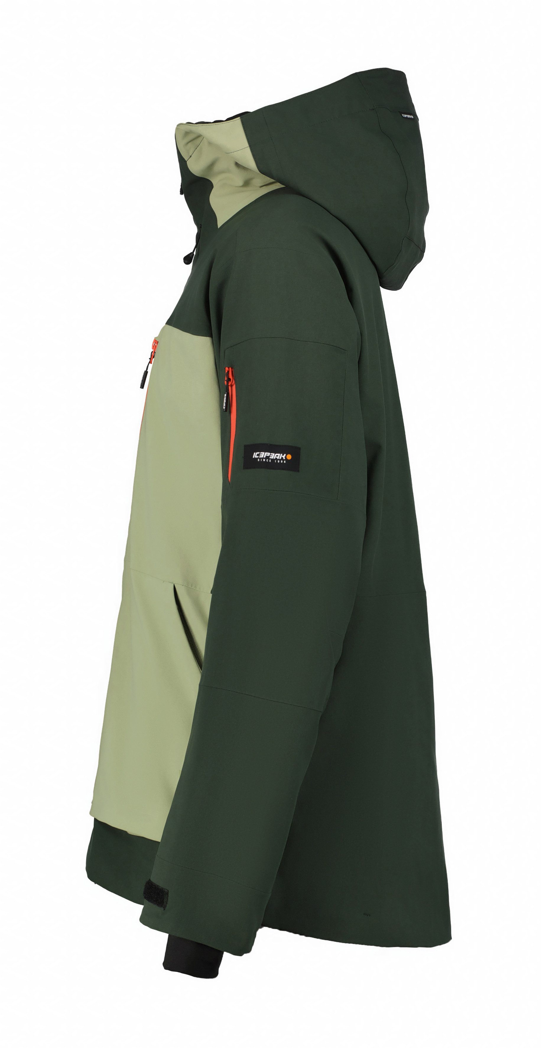 Icepeak Ski-jack H SKIJACKE CALE met merklabel aan de arm