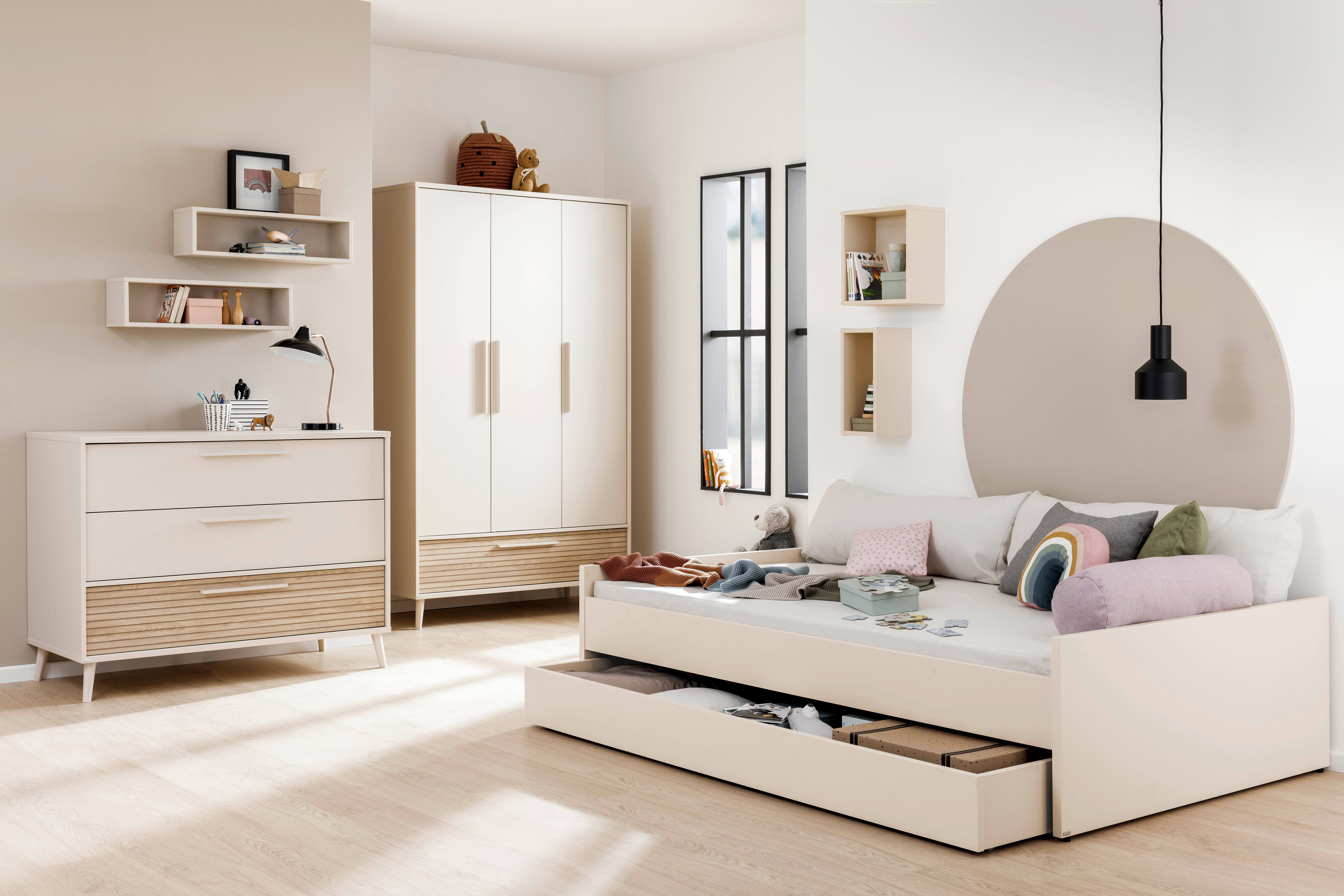 PAIDI Kinderwelten Bedlade onderbed extra opbergruimte, in verschillende kleuren en twee andere maten!
