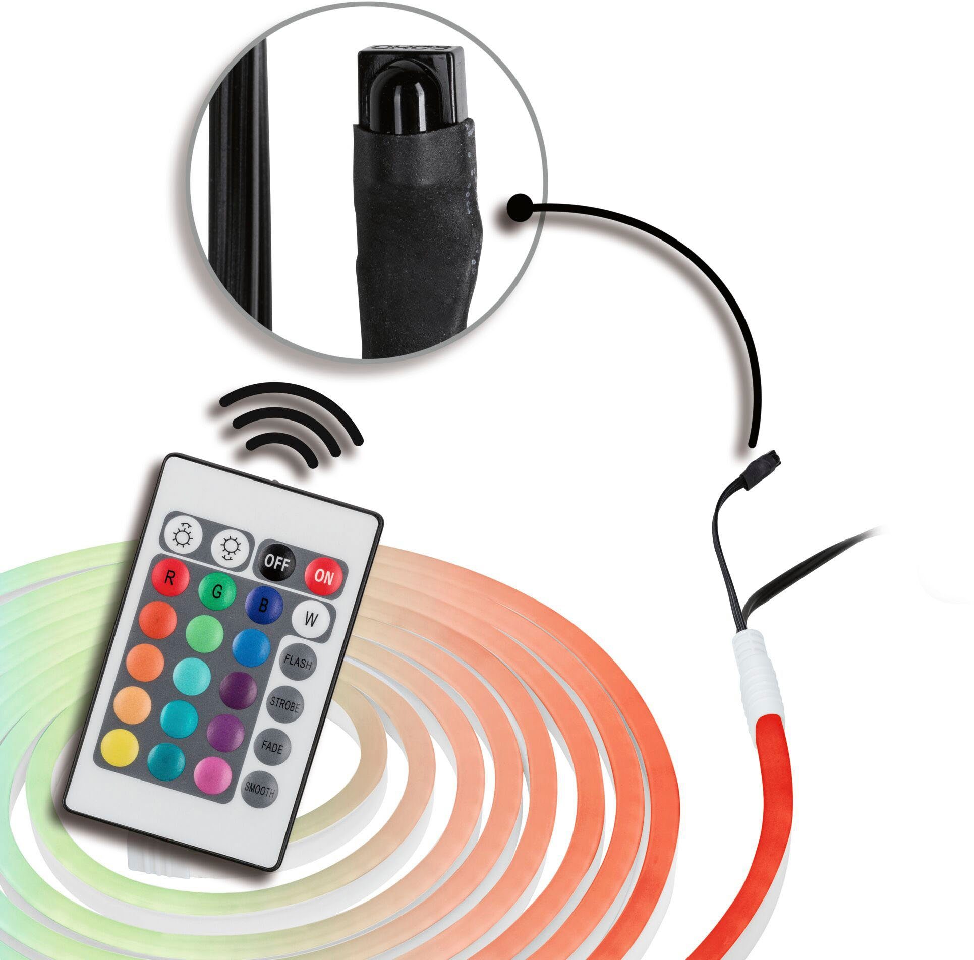 Paulmann Led-strepen SimpLED Outdoor Basisset 3m IP44 19,5W 38lm/m RGB gecoat (1 stuk)