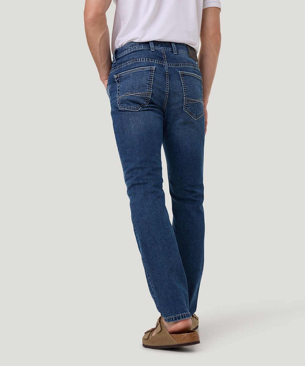 Pioneer Authentic Jeans Straight jeans Rando dikke naden