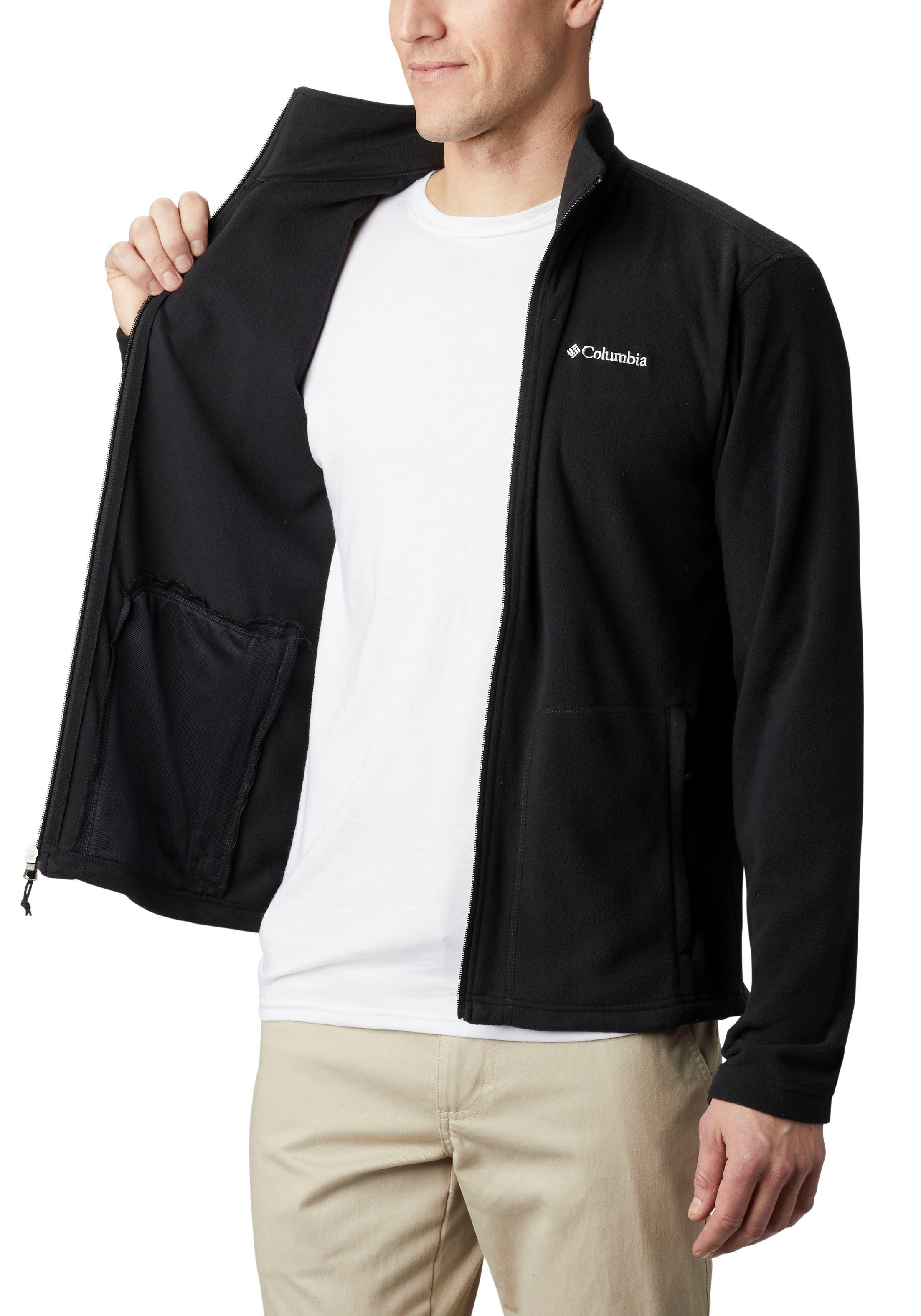 Columbia Fleecejack Fast Trek™ Light FZ fleece met contrastkleurige details (1 stuk)