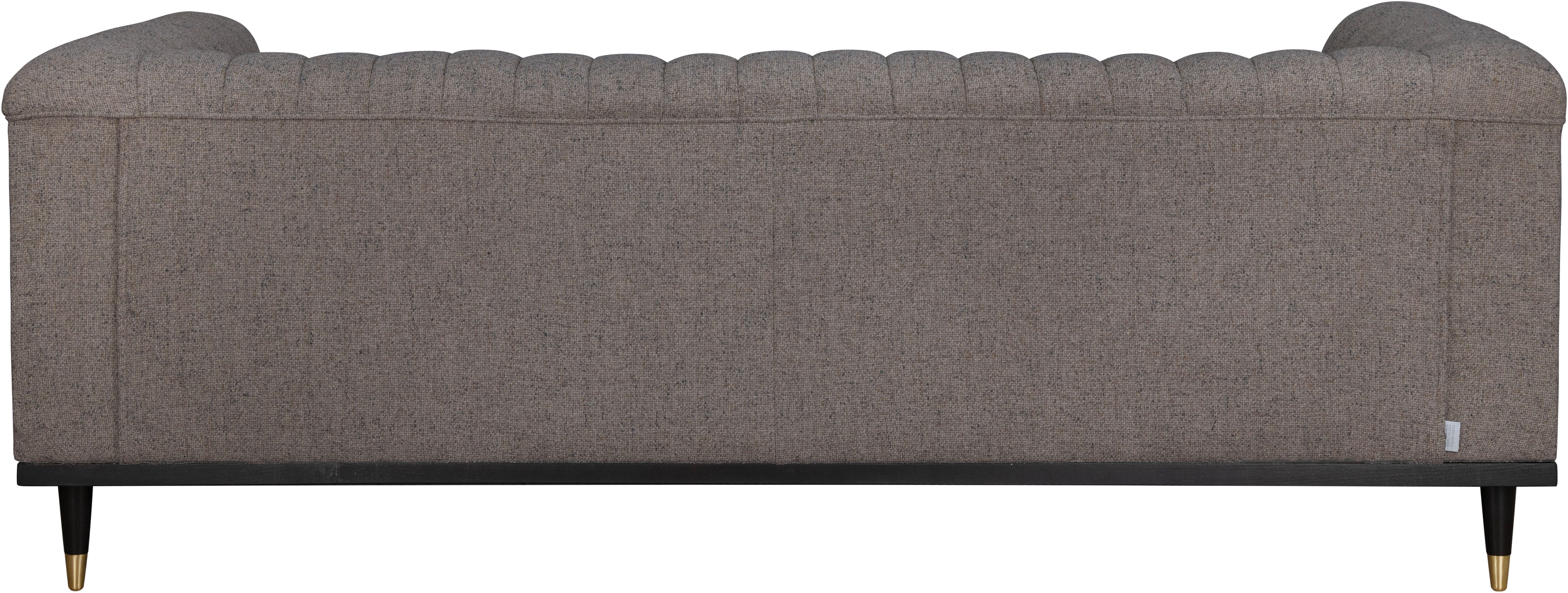 Guido Maria Kretschmer Home&Living 2-zitsbank Chamby met houten rand onder en stiksels bij de leuning