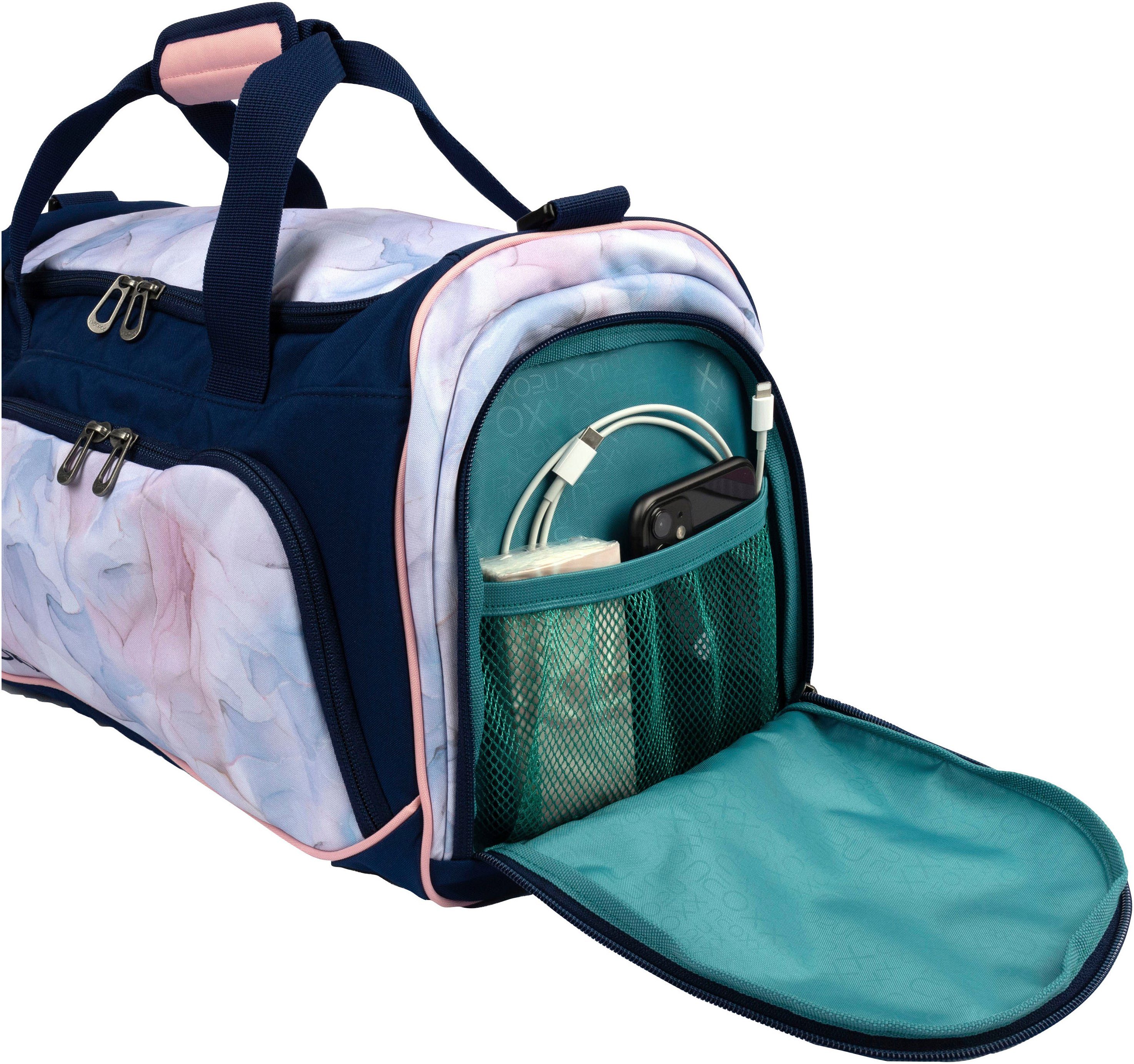 neoxx Sporttas Move, Dreaming of Pastel gedeeltelijk van gerecycled materiaal
