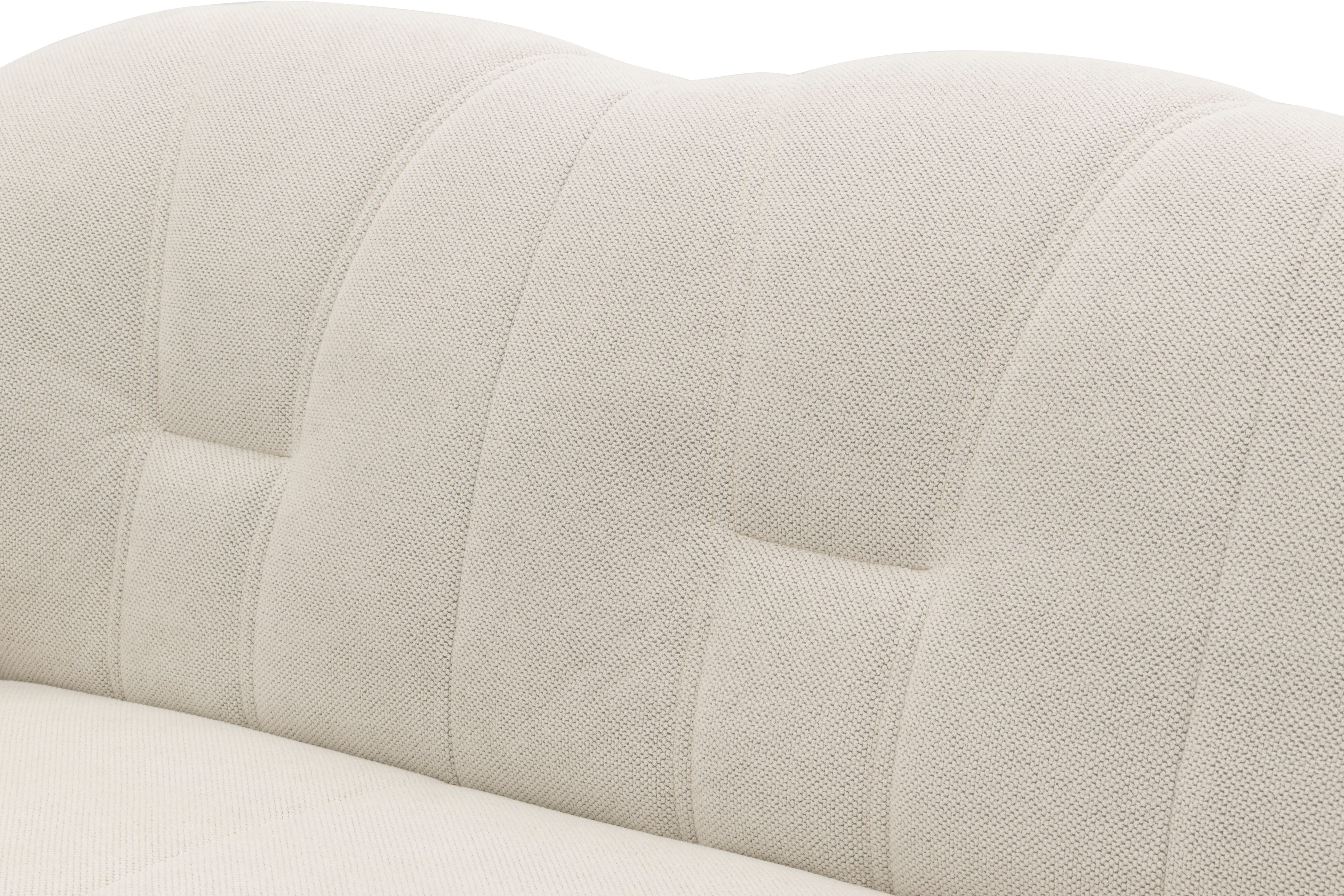 DOMO collection Zithoek Flores ook in leren bekleding, B/D/H: 293/180/86 cm, U-vorm (3 stuks)