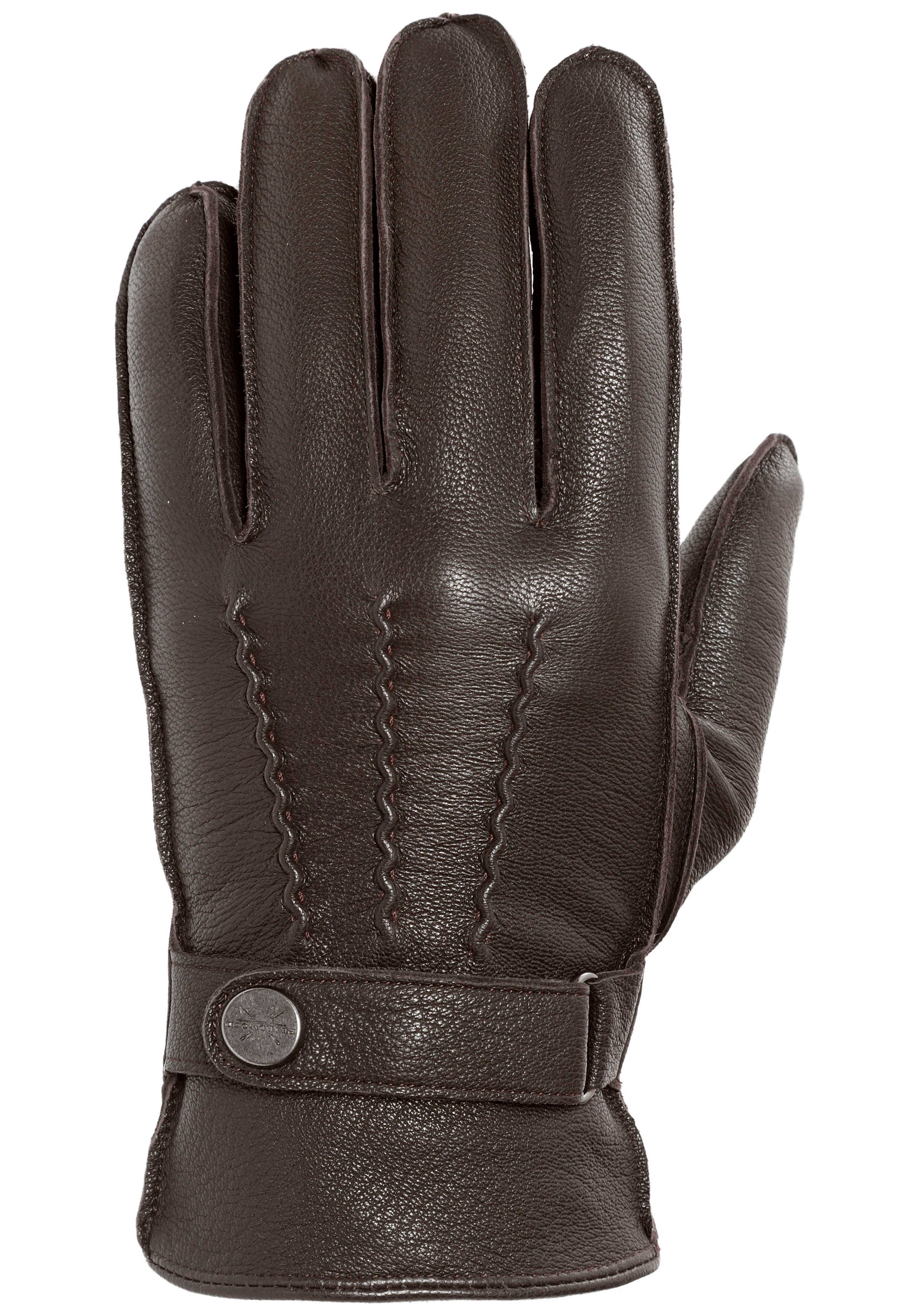 PEARLWOOD Leren handschoenen Planar Verstelbare leren riem