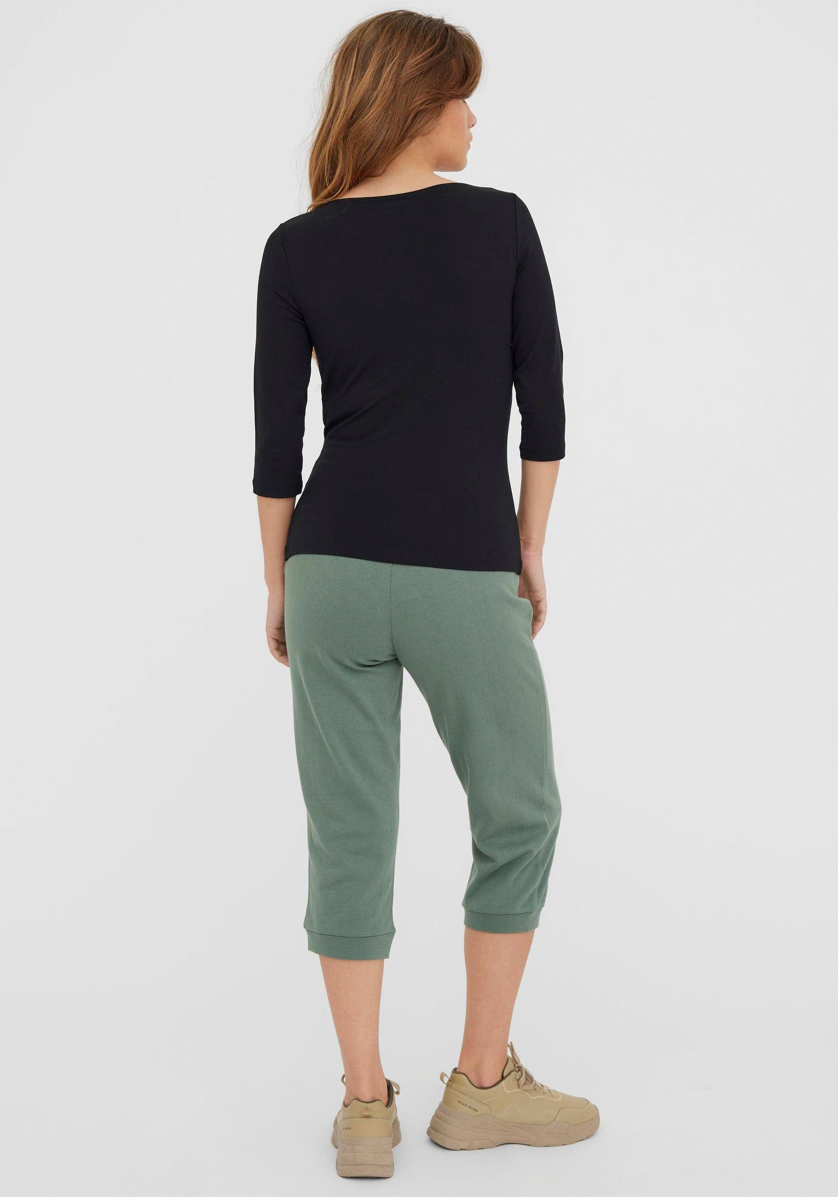 Vero Moda Shirt met 3/4 mouwen VMPANDA MODAL 3/4 TOP JRS NOOS