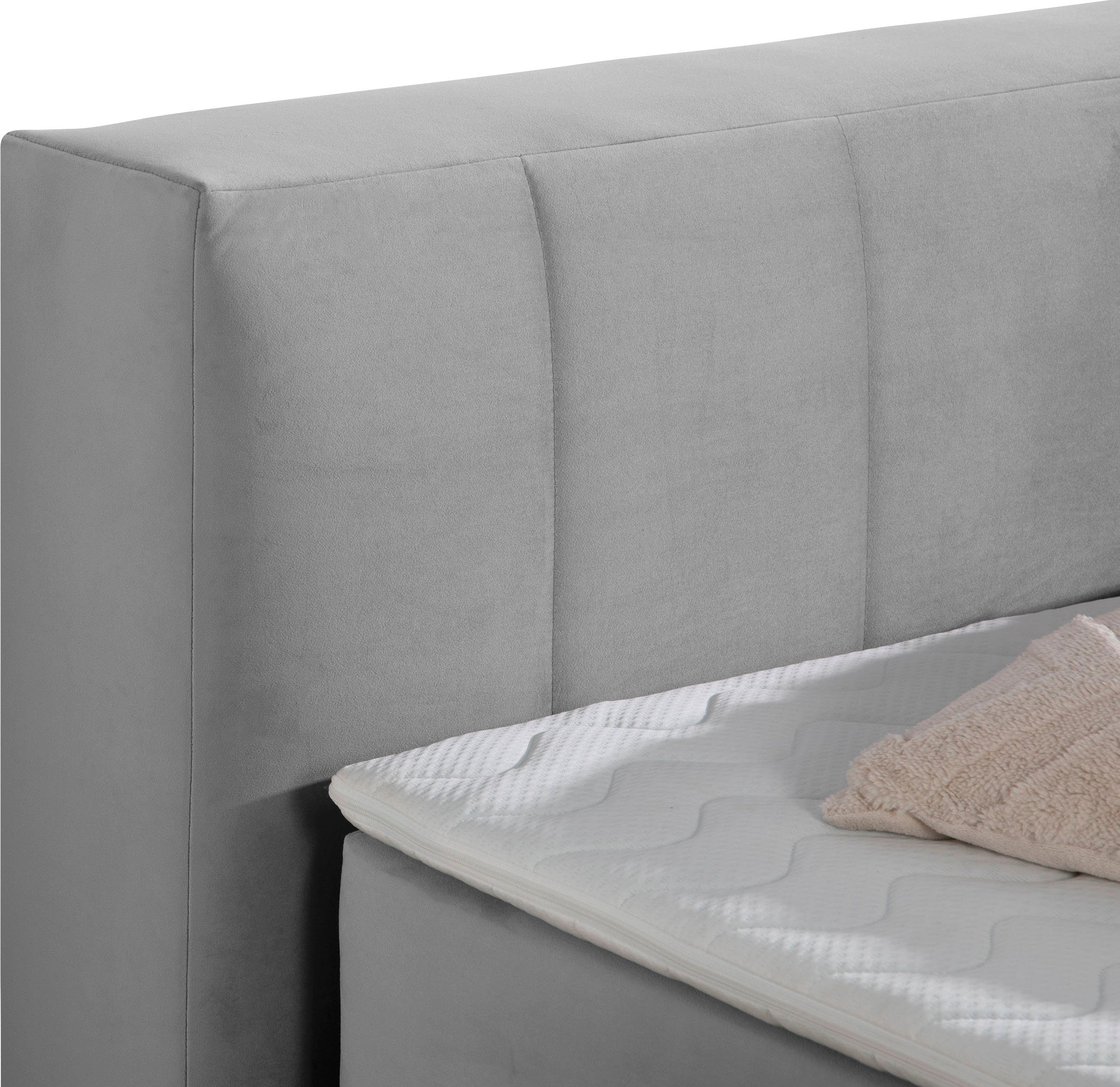 Guido Maria Kretschmer Home&Living Boxspring Chelles incl. matrastopper, in xxl- extra lang 220 cm, onderbak met elegante welving